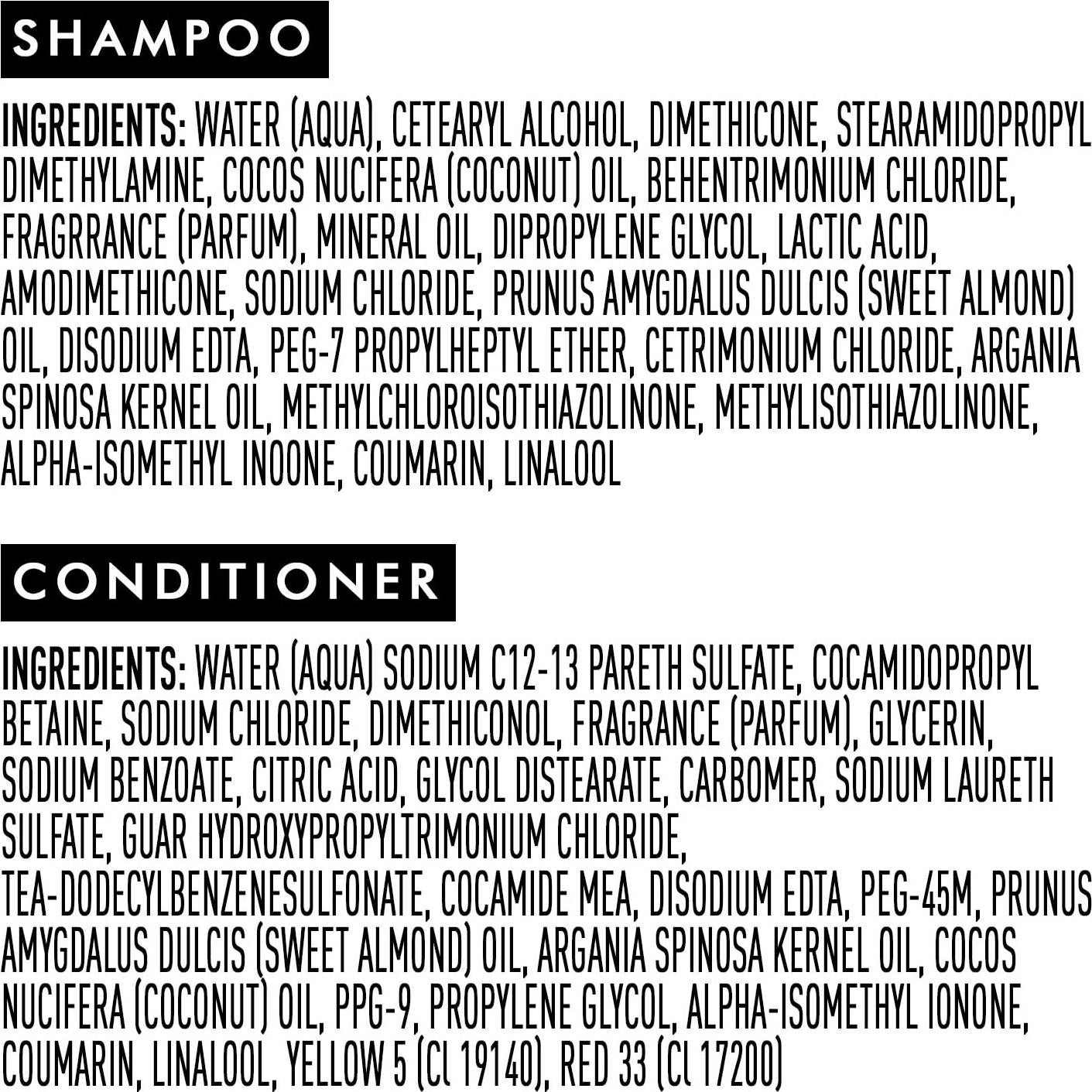 Suave Champú y Acondicionador Aceite de Argán 2 Piezas 356 g