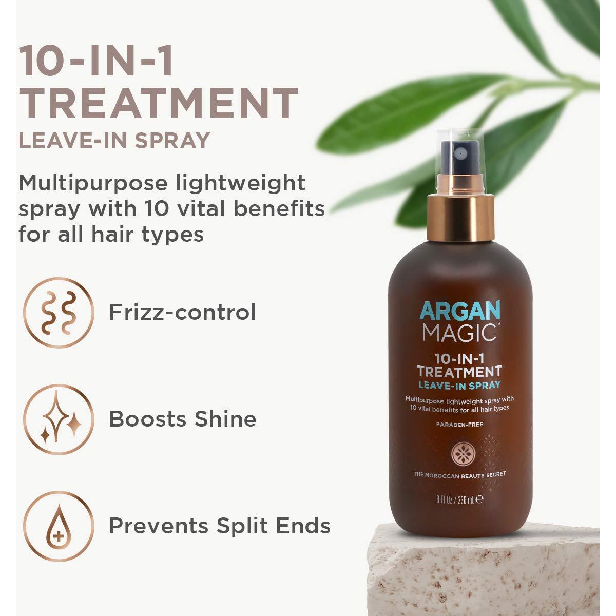 Spray Tratamiento Capilar Argan Magic 10 en 1 236.6 ml