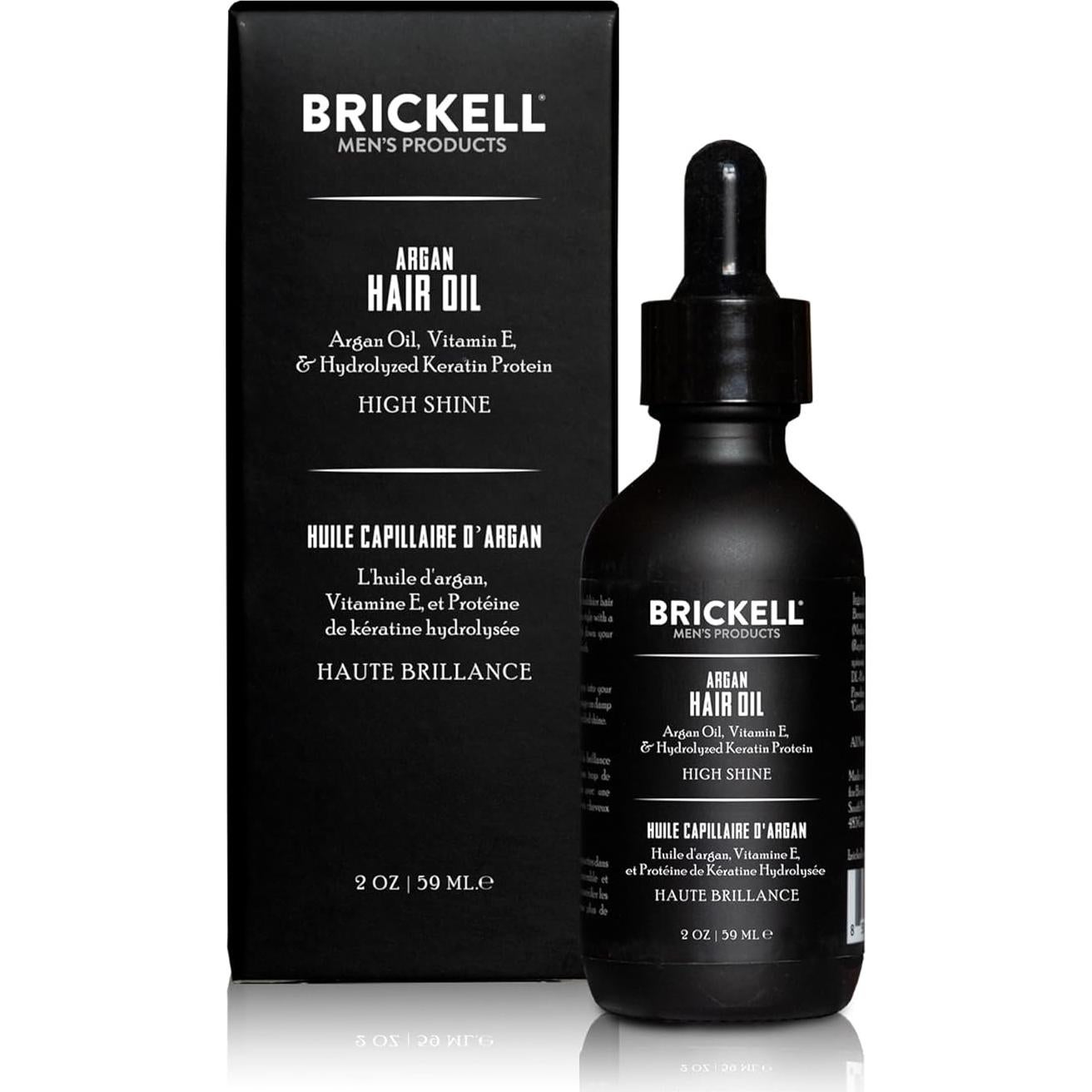 Aceite de Argán Brickell 59ml - Hidratante Capilar Natural