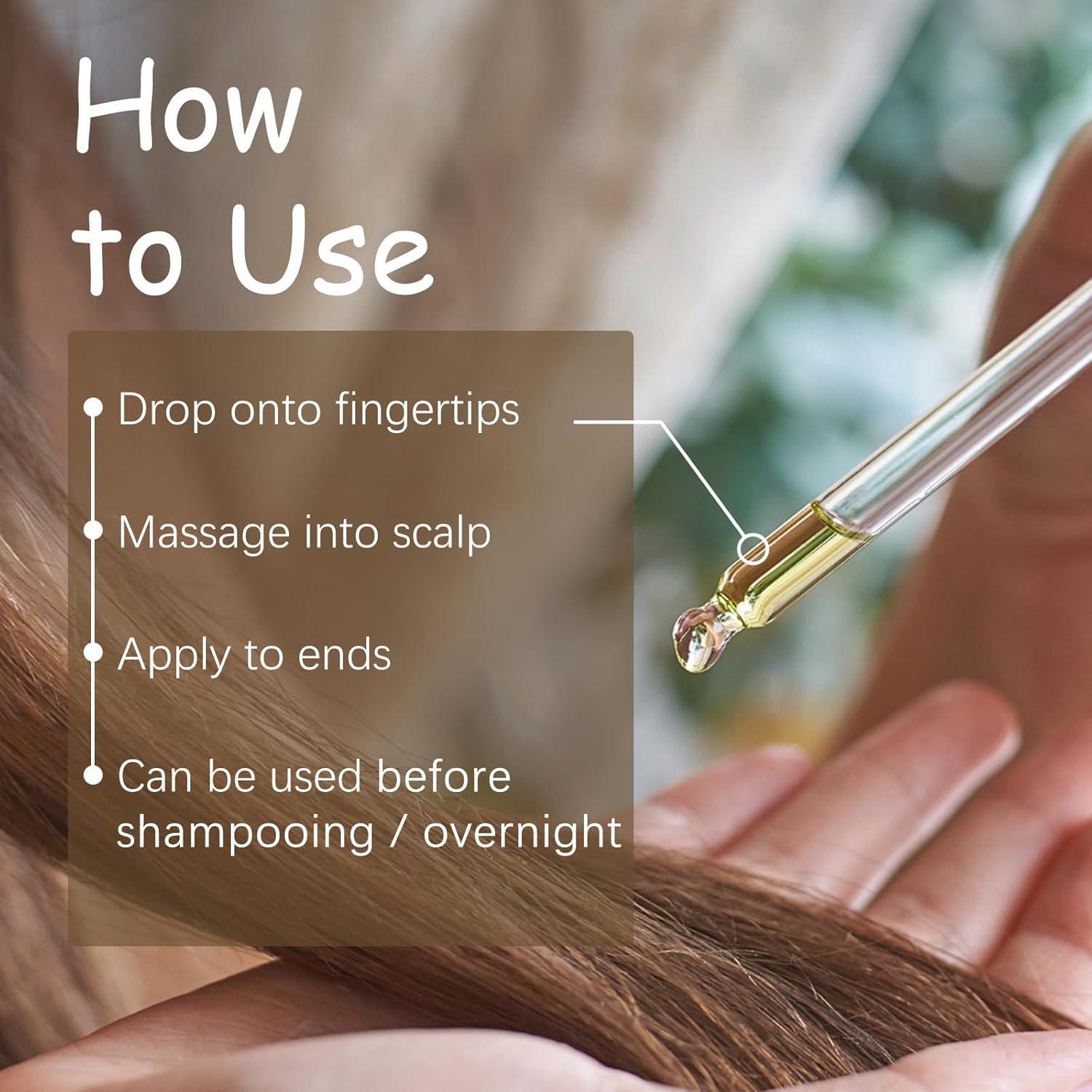 Aceite de Romero y Ricino SAPHUS 29.57 ml - Nutritivo y Voluminizador