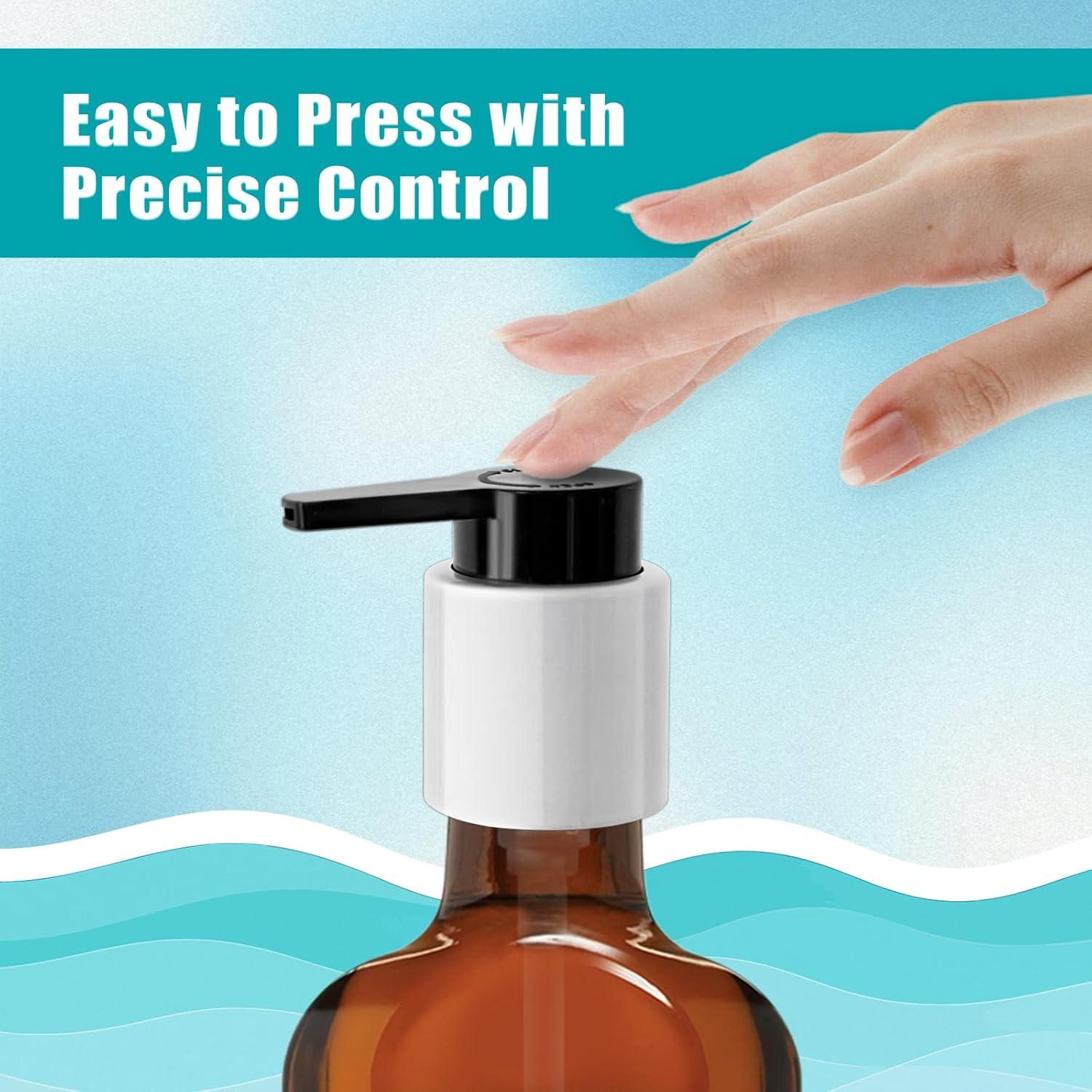 Cabezal de Bomba Reemplazo LSAUVWN 2PCS para Botellas 50.4-124.2ml