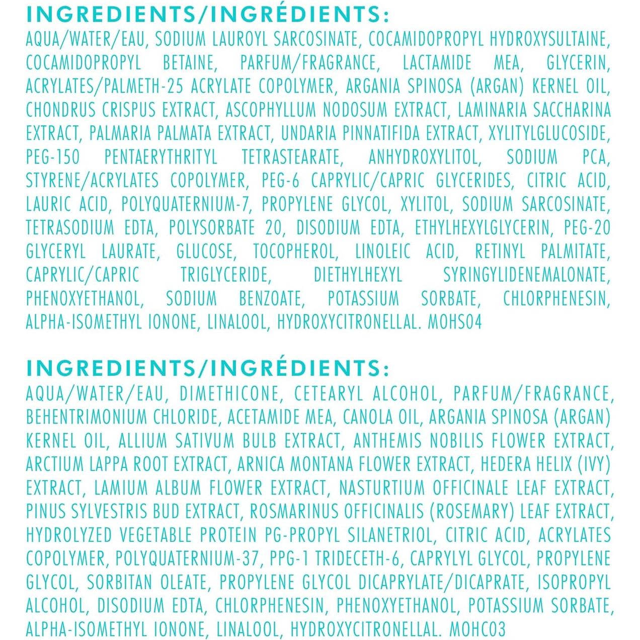 Paquete Champú y Acondicionador Hidratante Moroccanoil 71 ml