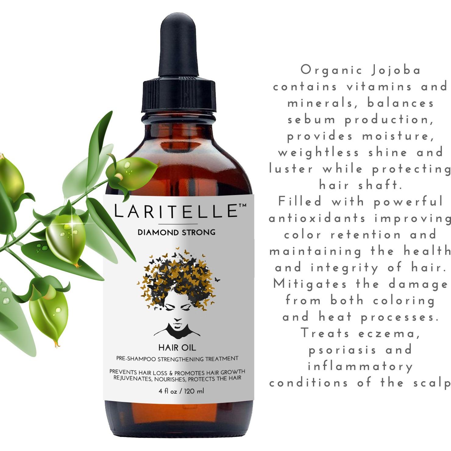 Aceite Tratamiento Crecimiento Cabello Laritelle 113 g Vegano