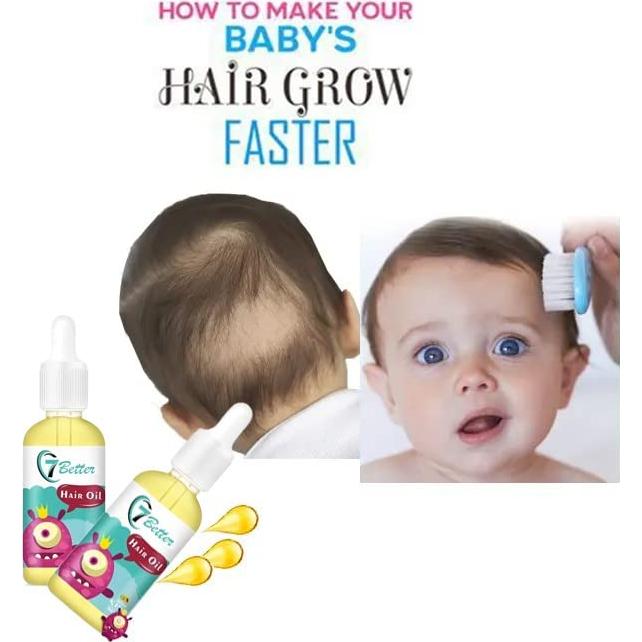 Suero Crecimiento Cabello Bebés 7better 81g Aceite Semilla Negra