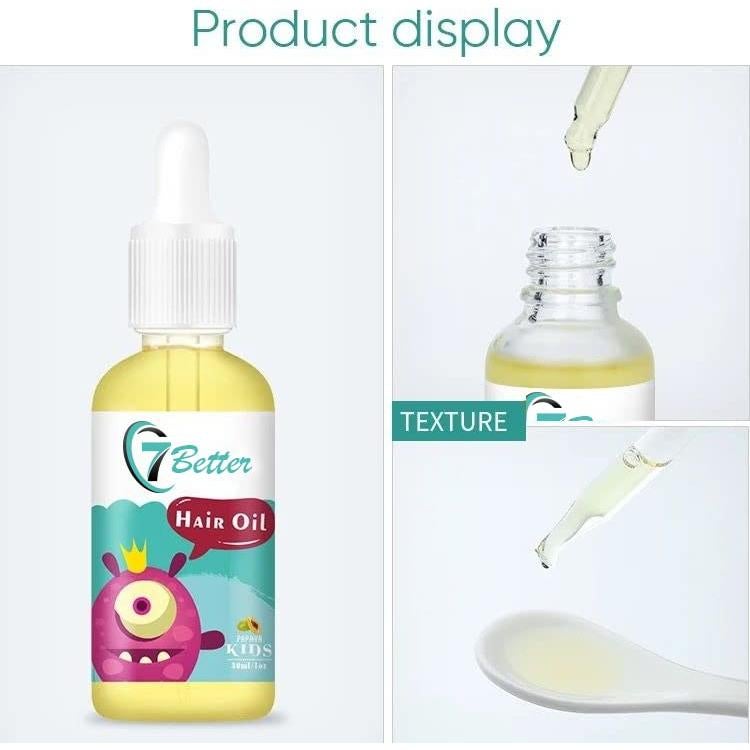 Suero Crecimiento Cabello Bebés 7better 81g Aceite Semilla Negra