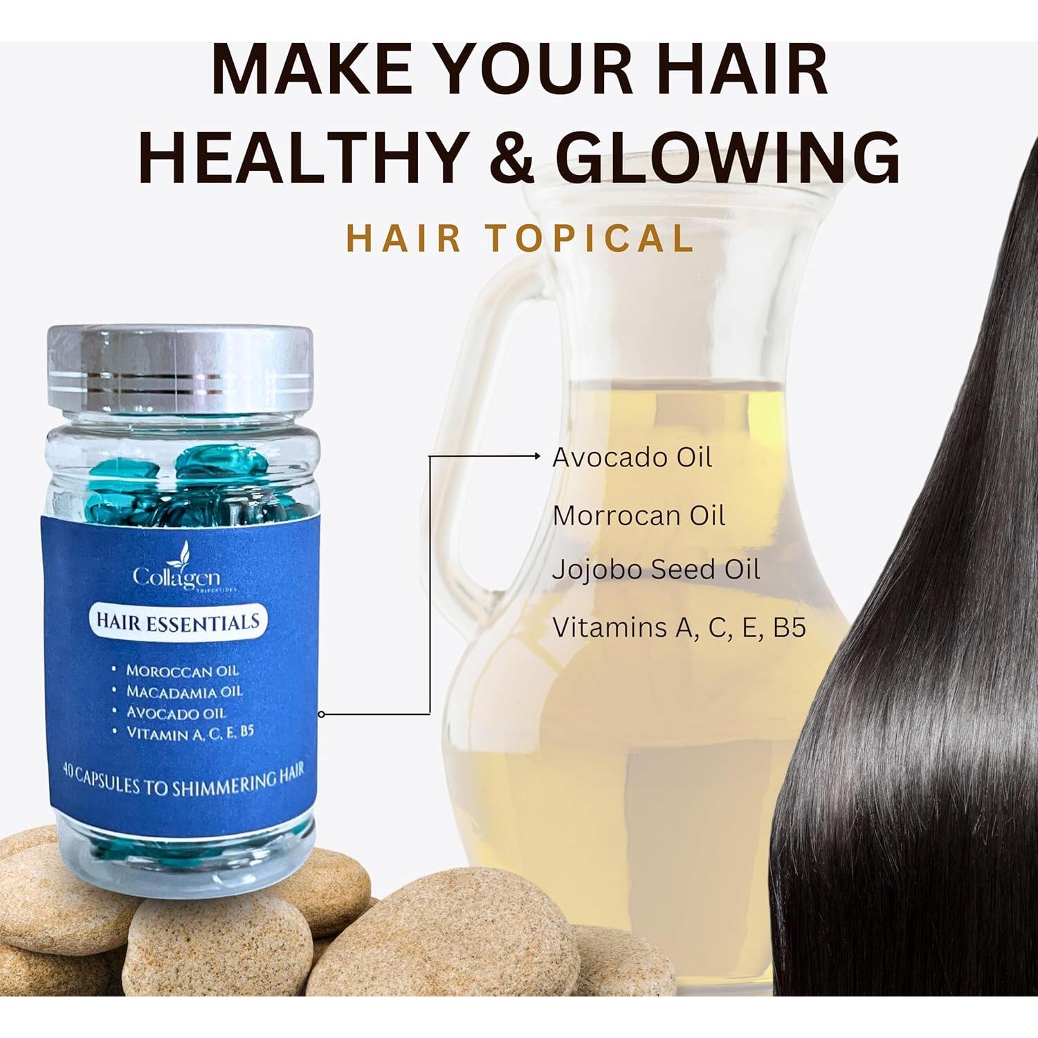 Aceite para Cabello Xi'an Heiner 40 Cápsulas 142 g Sin Enjuague