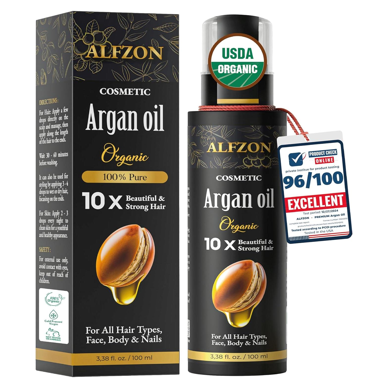Aceite de Argán Marroquí 100% Puro Orgánico 95.7g - Hidratante