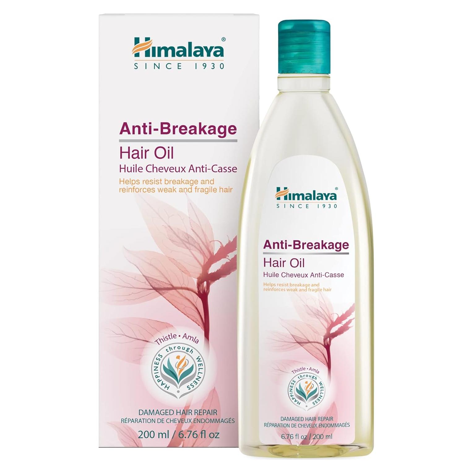 Aceite para Cabello Anti-Quiebre Himalaya 200 ml con Cardo y Amla