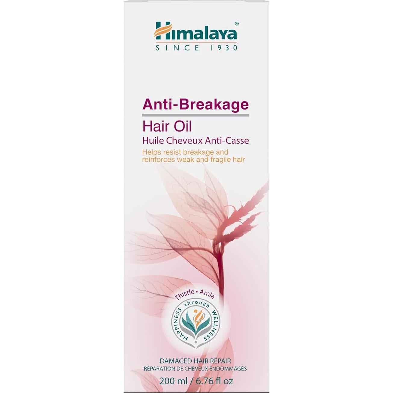 Aceite para Cabello Anti-Quiebre Himalaya 200 ml con Cardo y Amla