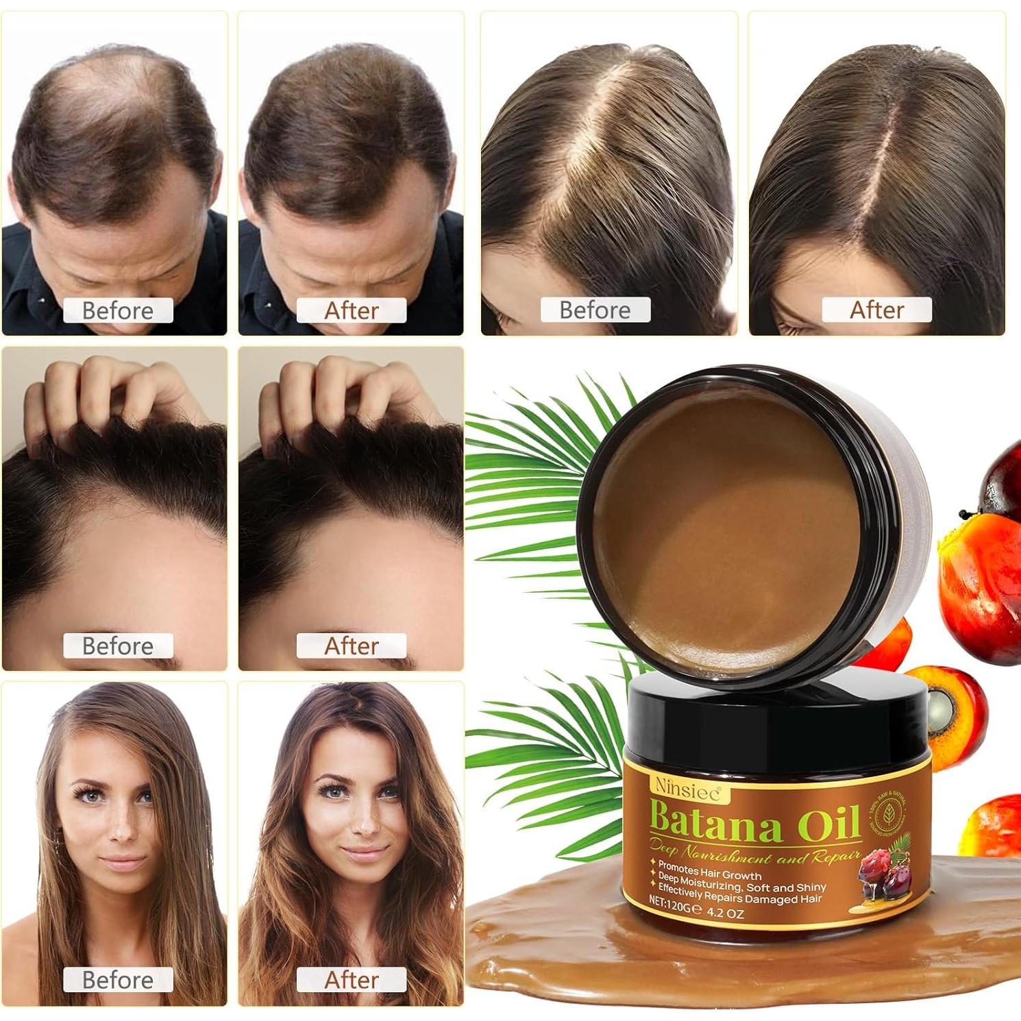 Aceite de Batana Crudo Ninsiec 159g - Crecimiento Cabello Puro