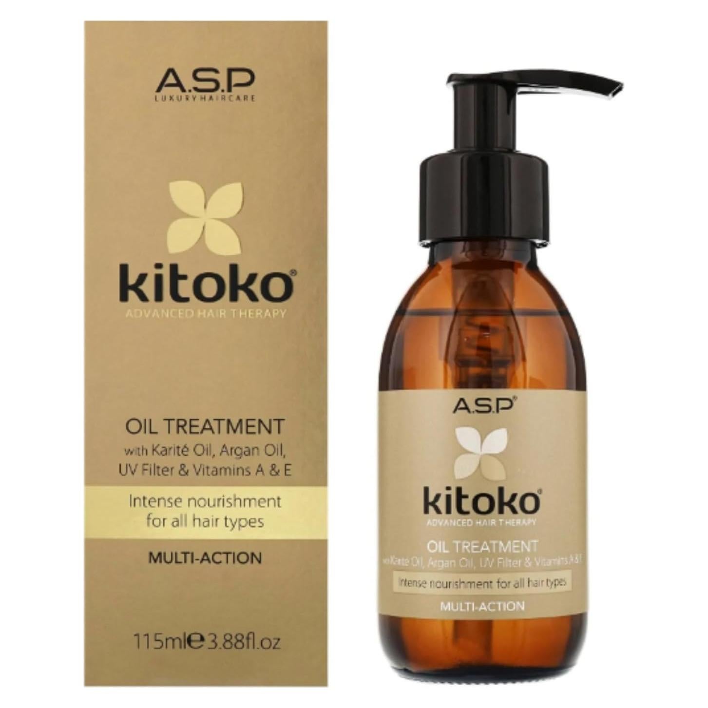 Tratamiento de Aceite Kitoko 109.4g con Bomba Dosificadora