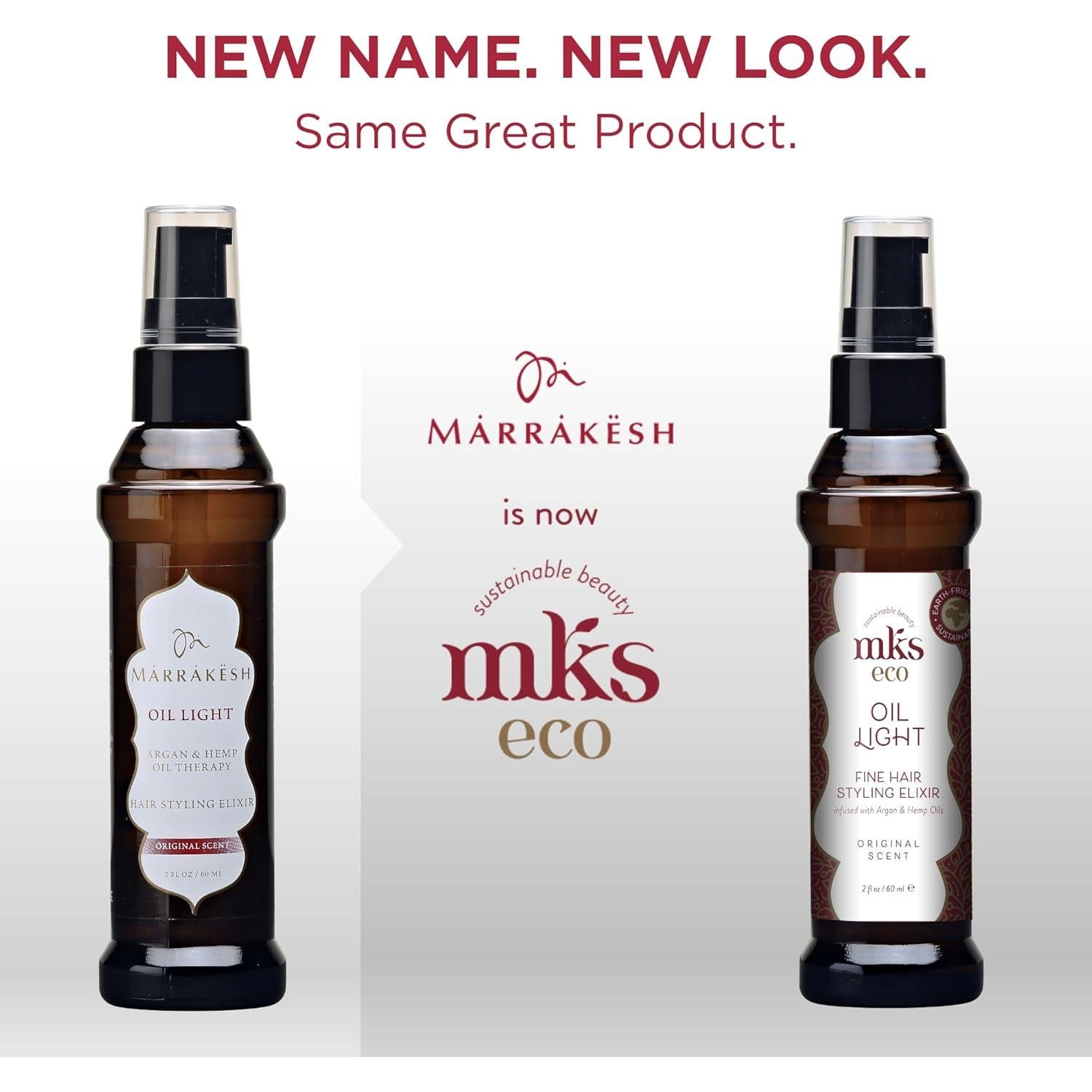 MKS Eco Aceite Ligero 59 ml - Elixir para Cabello Fino