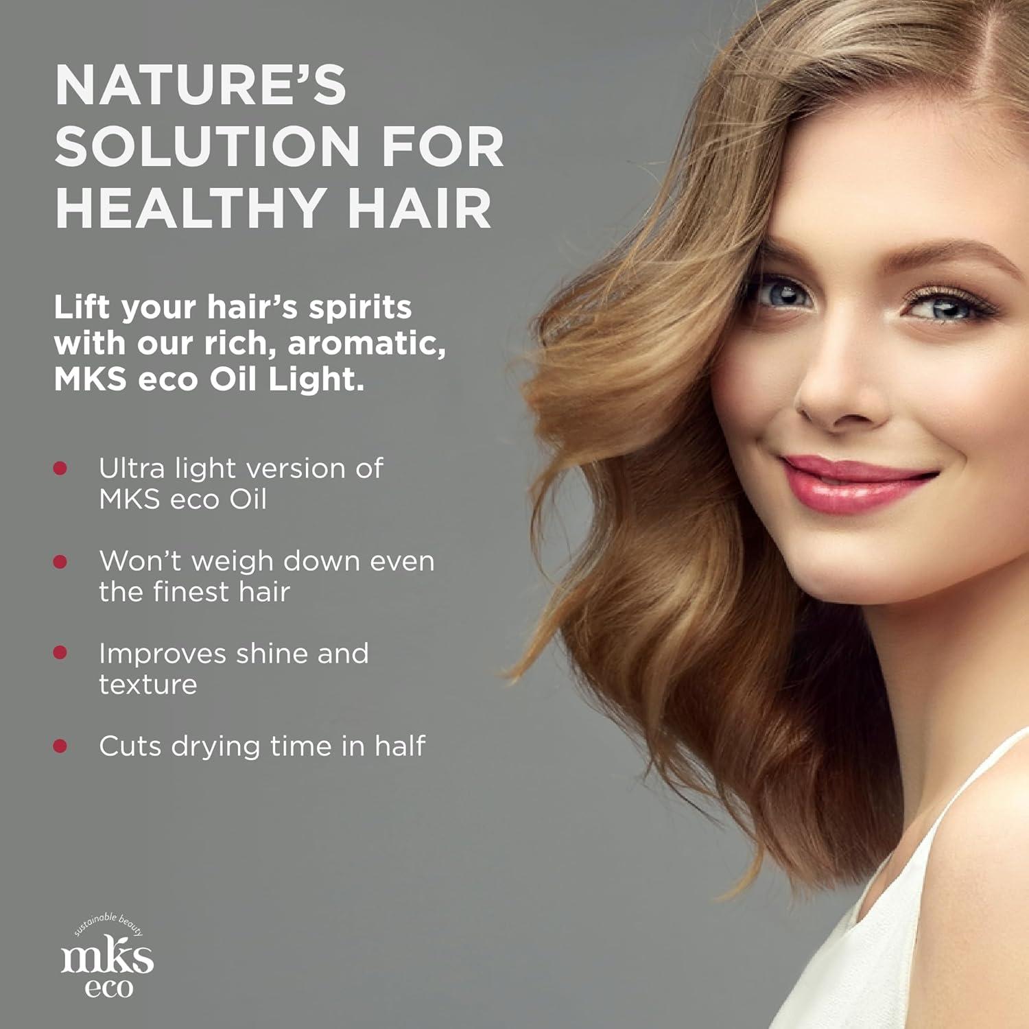 MKS Eco Aceite Ligero 59 ml - Elixir para Cabello Fino