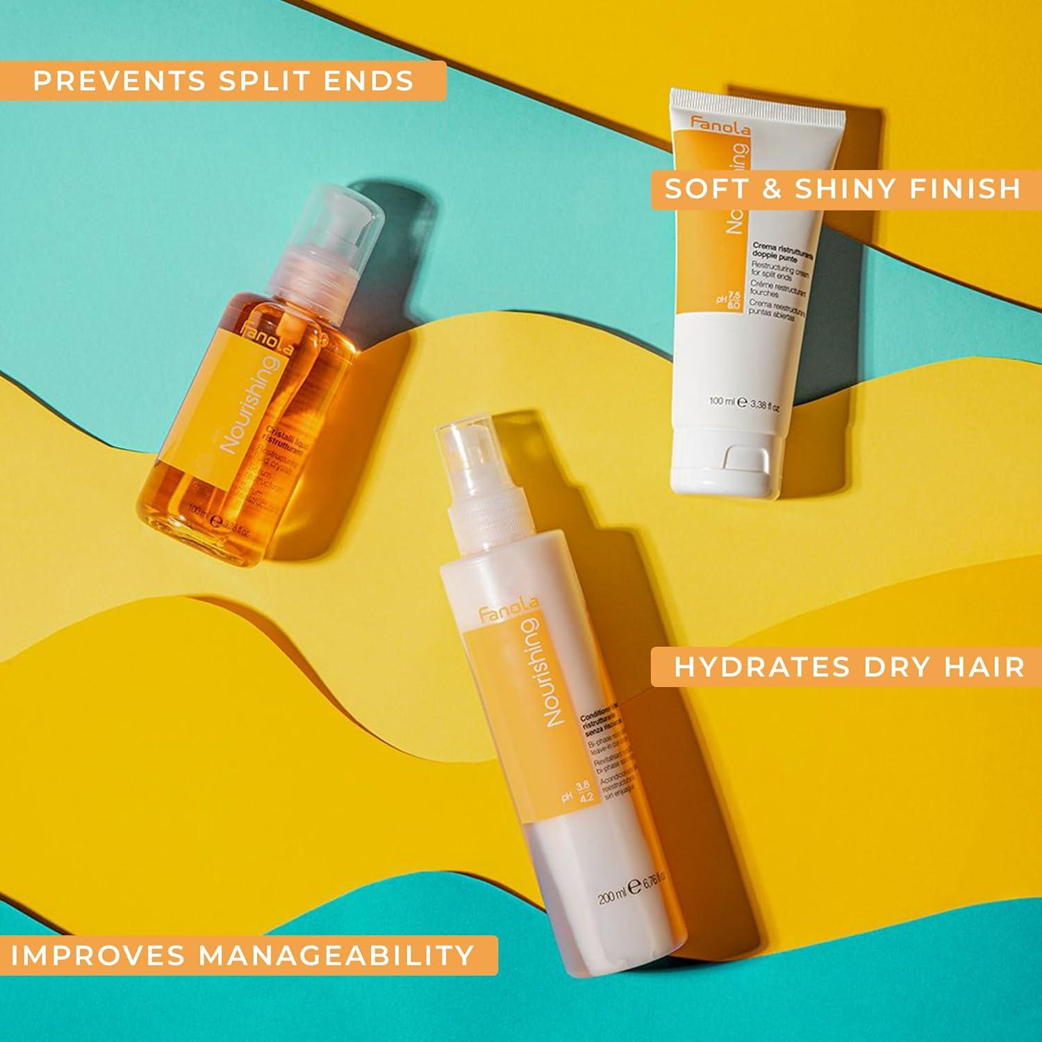 Sérum Capilar Anti Frizz Fanola 100 mL - Aloe Vera y Linaza