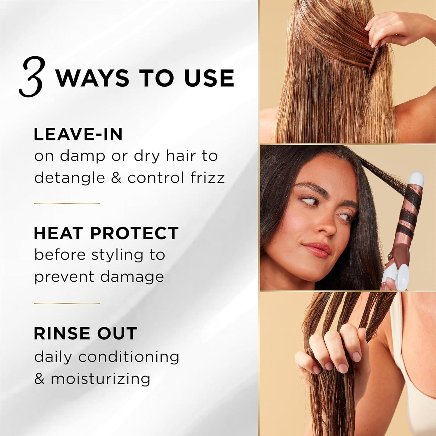 Acondicionador sin enjuague Pantene Miracle Rescue 177 ml - Hidratante y protector térmico