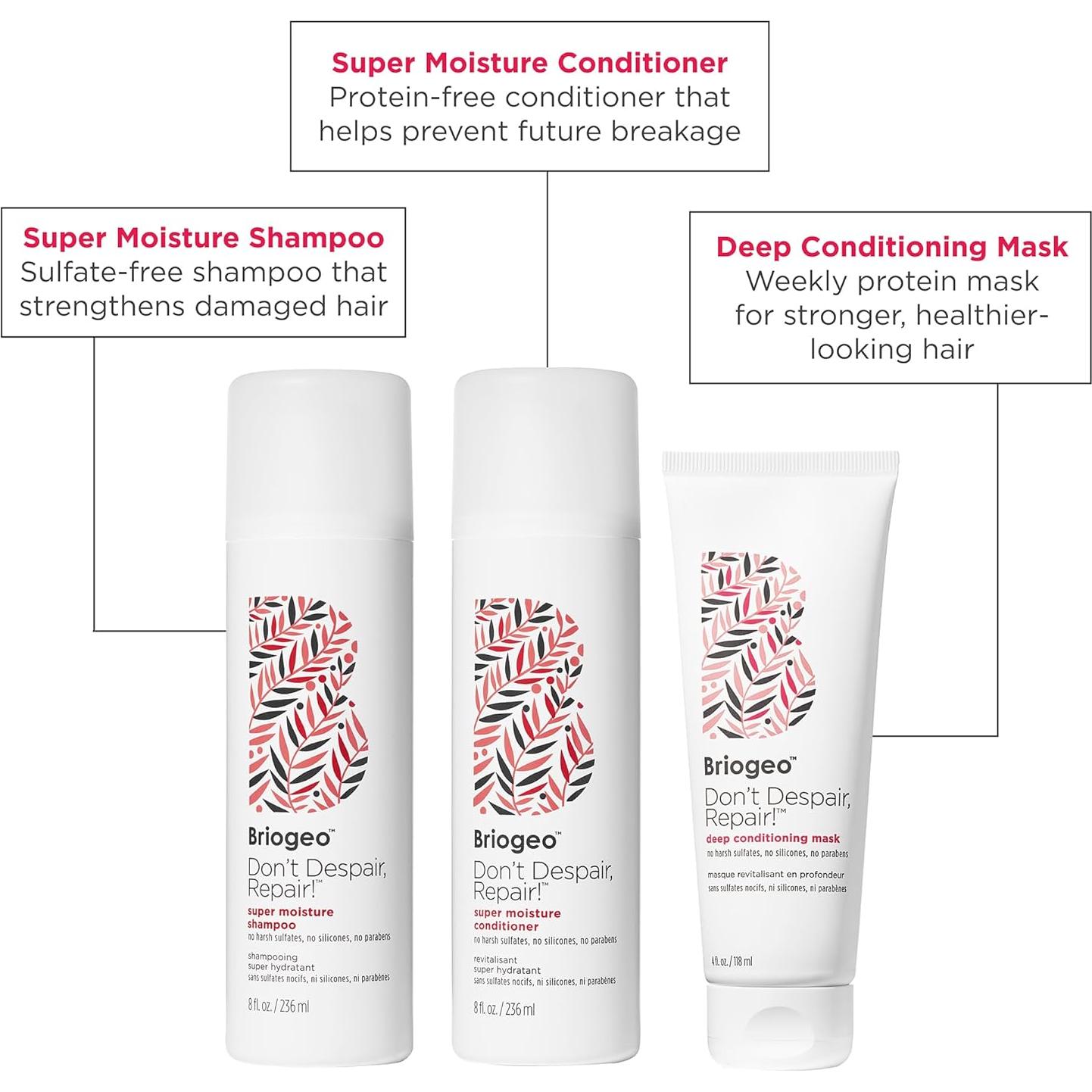 Kit de Minis Reparación del Cabello Briogeo 5 Productos Veganos