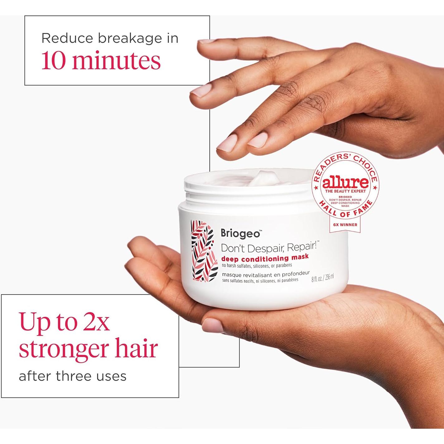 Kit de Minis Reparación del Cabello Briogeo 5 Productos Veganos