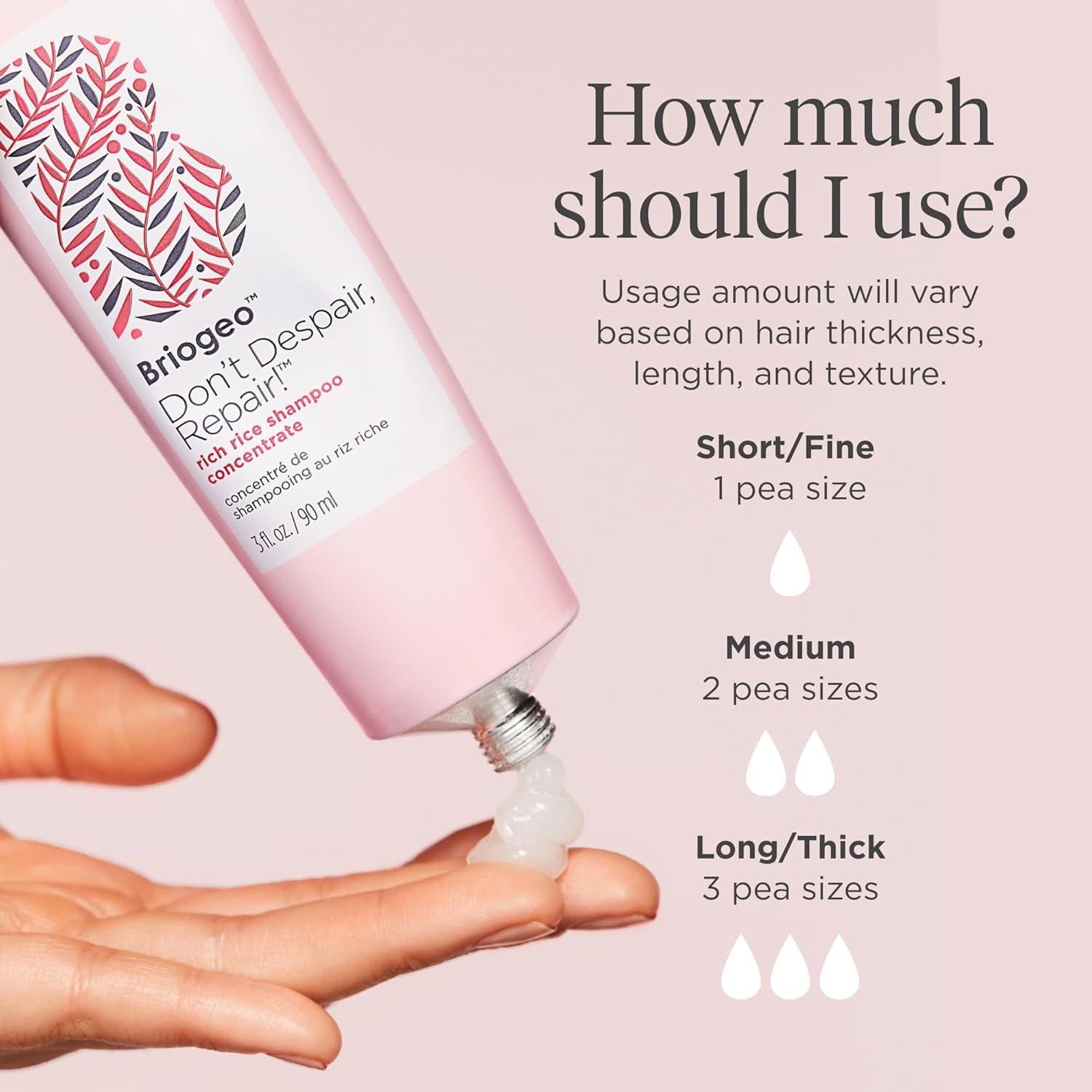 Champú Concentrado Briogeo No Desesperes, Repara! 88.7 ml - Vegano