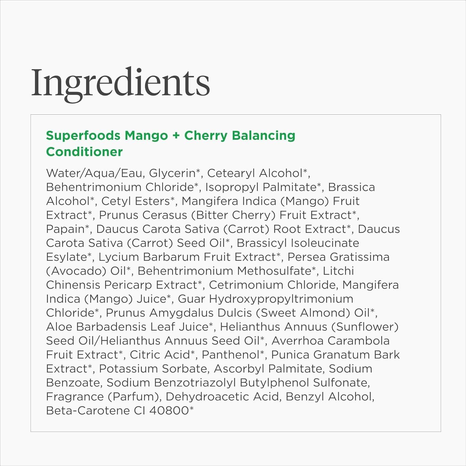 Acondicionador Equilibrante Briogeo Mango y Cereza 370 ml