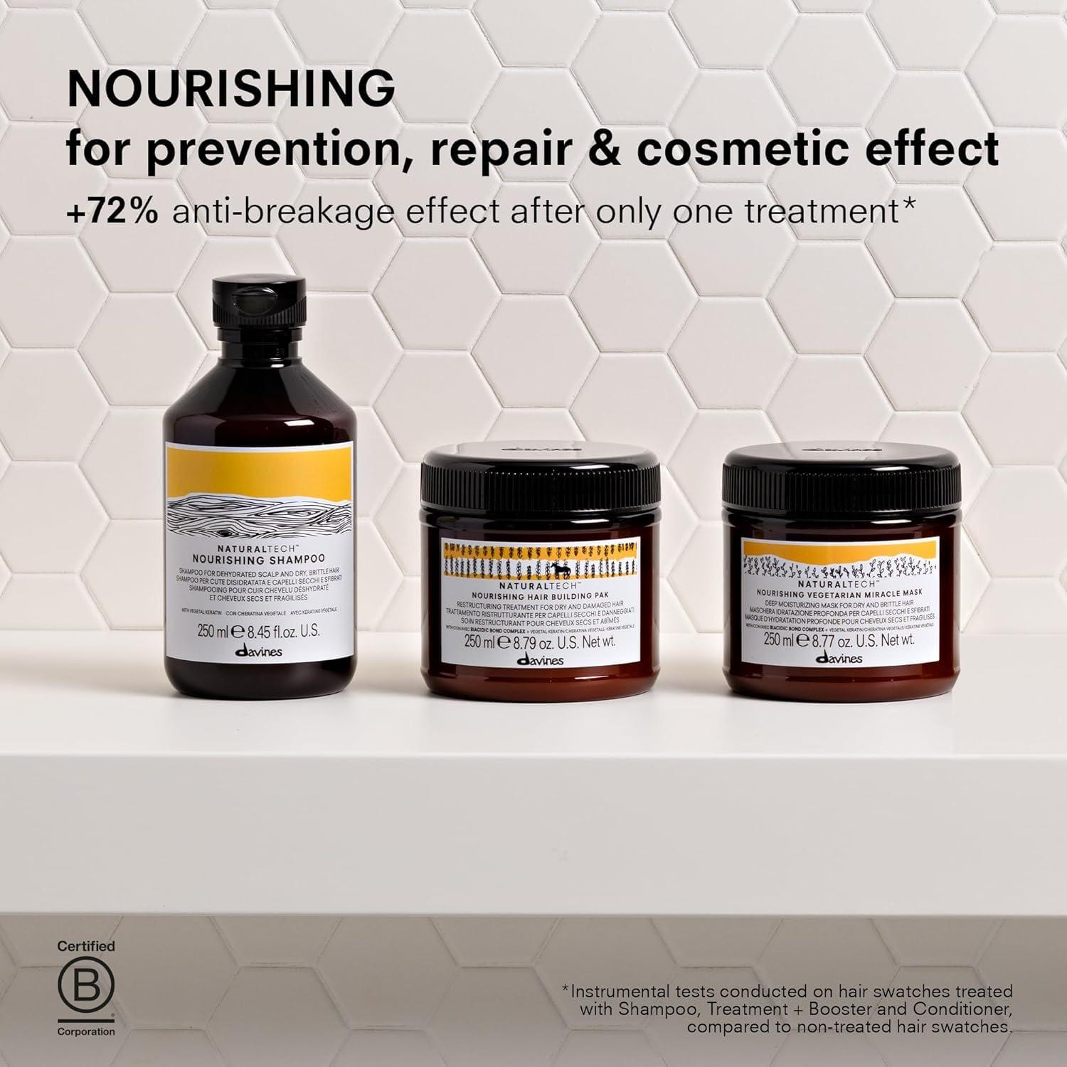 Máscara Capilar Davines Naturaltech Nourishing 260 ml Hidratante