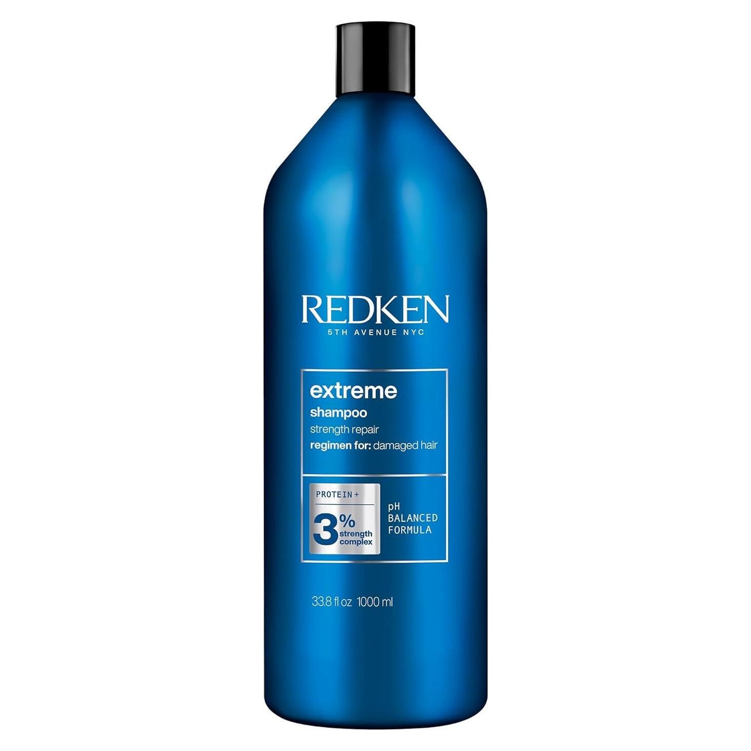Champú Redken Extreme 1000ml - Fortalece y Repara Cabello Dañado