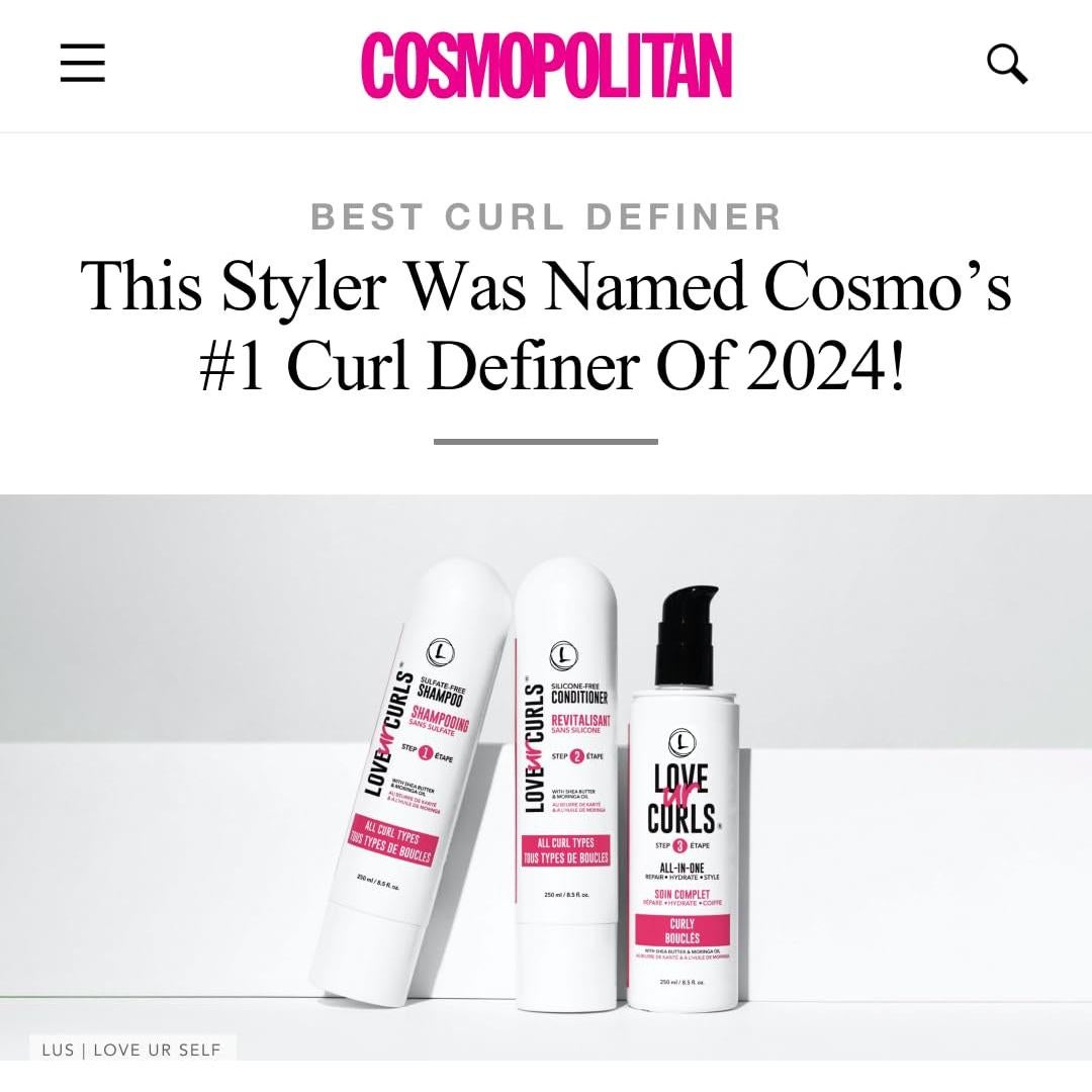 Kit de Cuidado Cabello Ondulado LUS 3 Pasos Sin Fragancia 200 mL