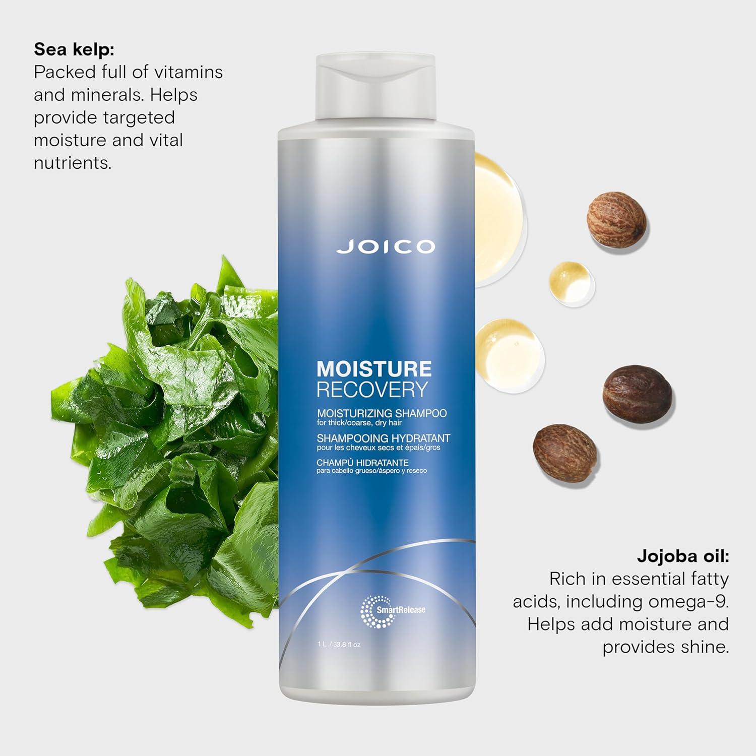 Champú Hidratante Joico Moisture Recovery 1000 ml - Cabello Grueso y Seco