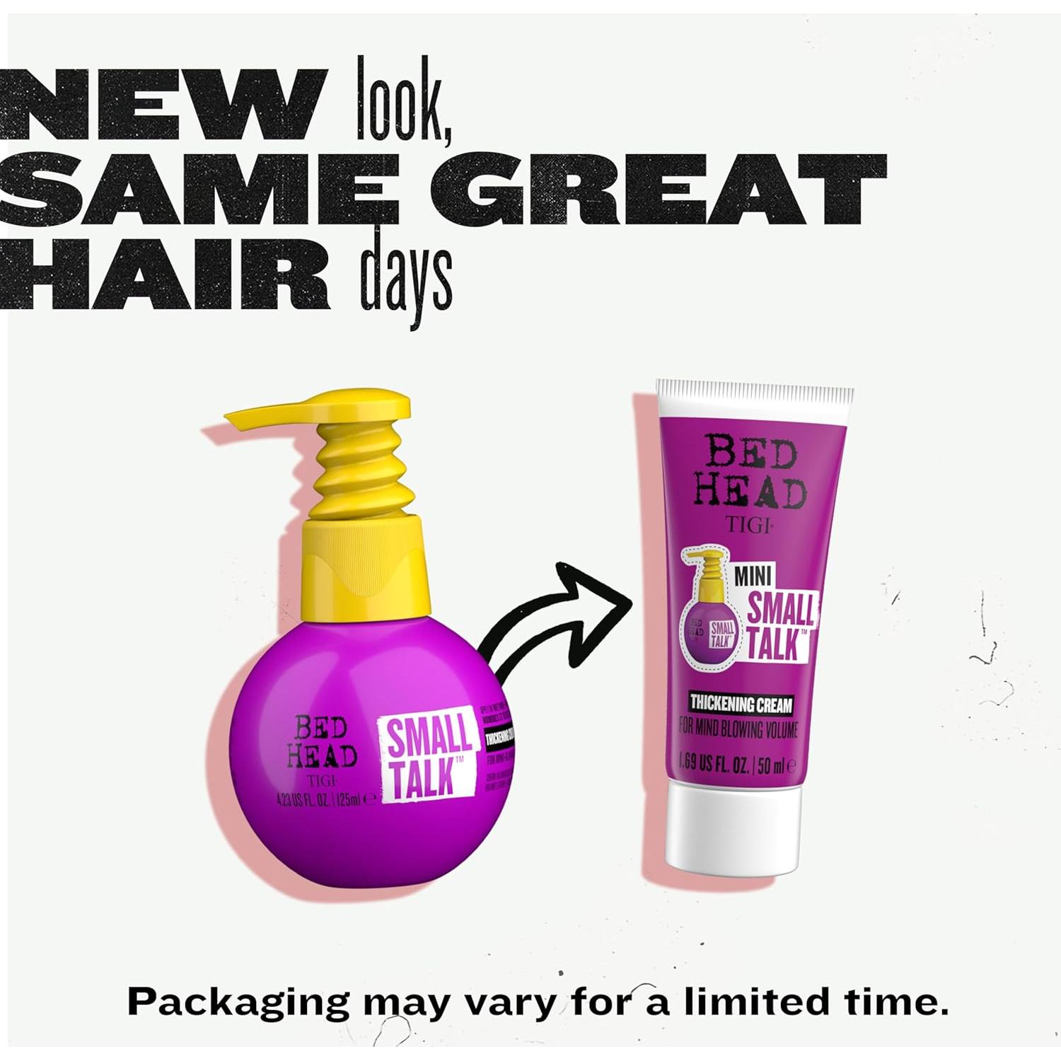 Crema Engrosadora para Cabello TIGI Bed Head Small Talk 119 g x2