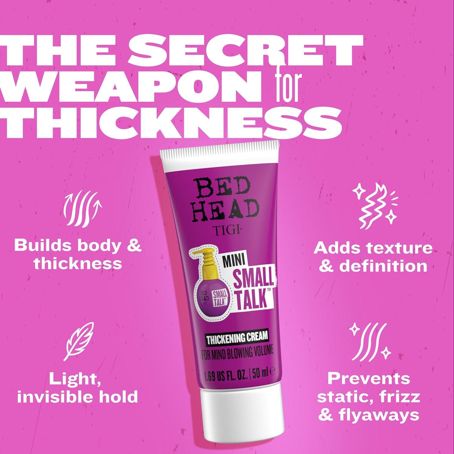 Crema Engrosadora para Cabello TIGI Bed Head Small Talk 119 g x2