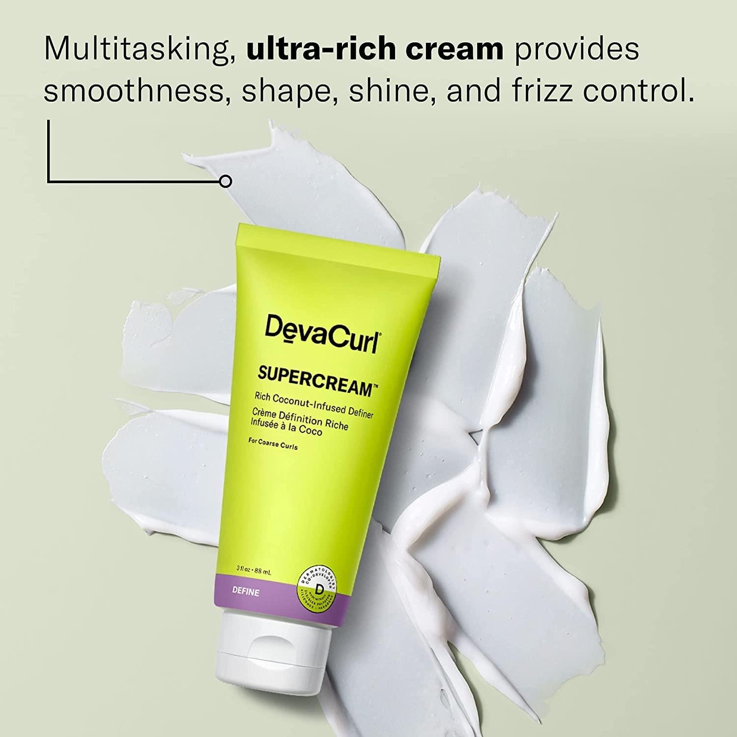 DevaCurl SuperCream 89 ml - Definidor Hidratante para Cabello