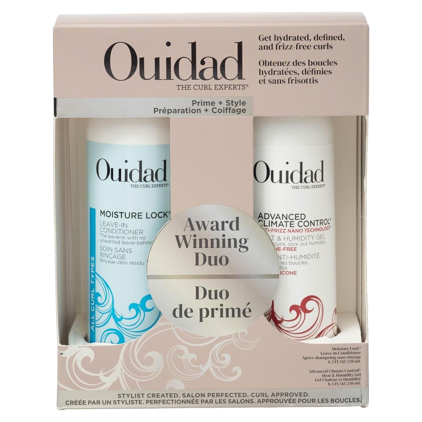 Kit de Estilo Avanzado Ouidad 500 ml Control de Clima y Humedad