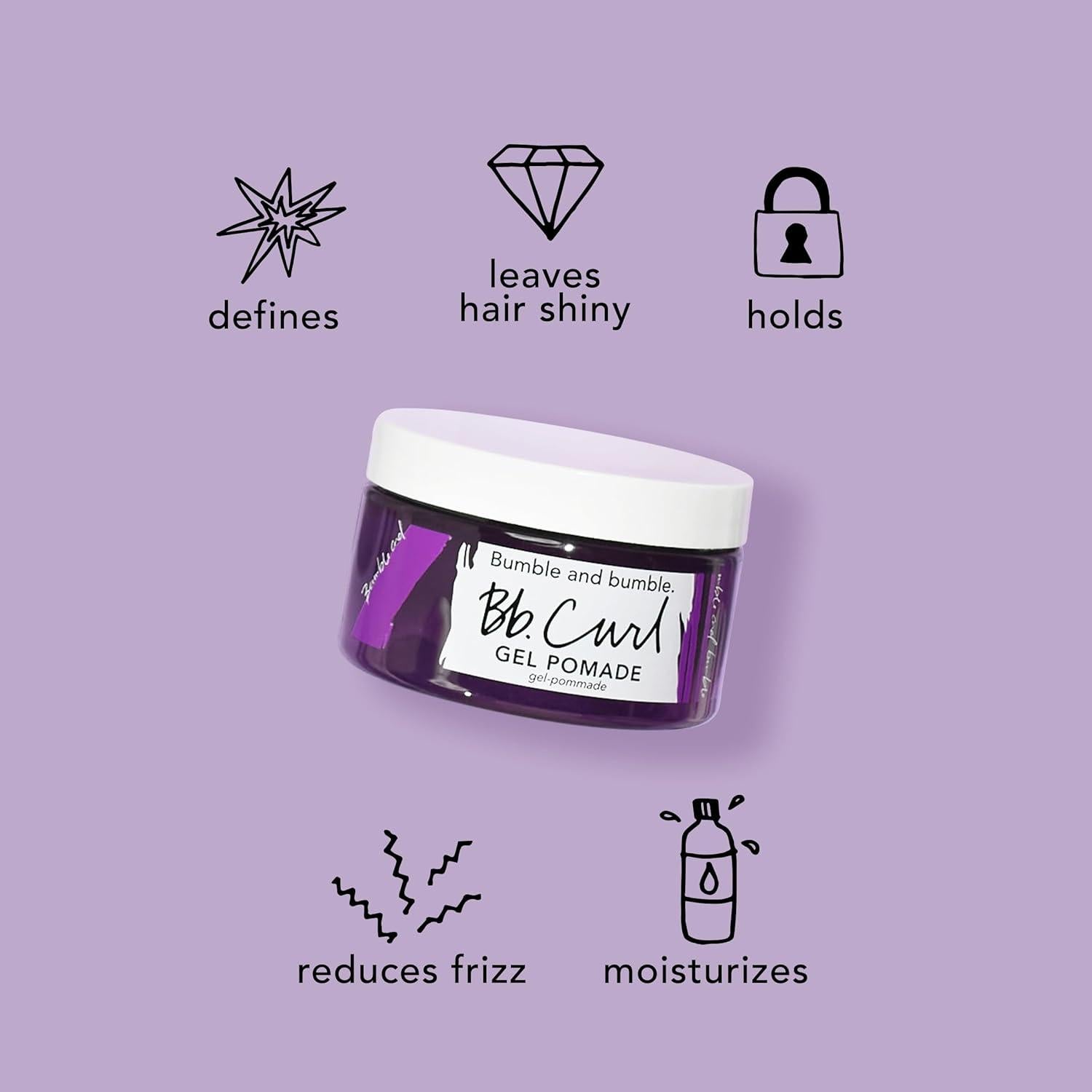 Gel Pomada para Rizos Bumble and bumble 100 ml Antifrizz