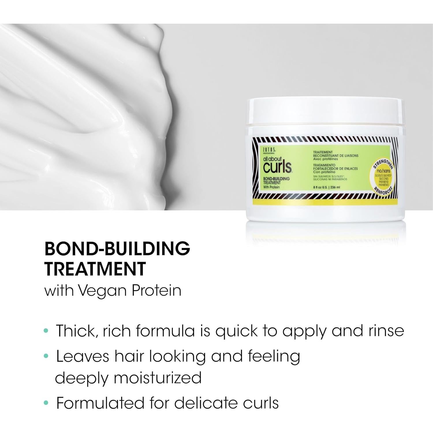 Crema Tratamiento Todo Sobre Rizos 236ml Vegana Sin Sulfatos