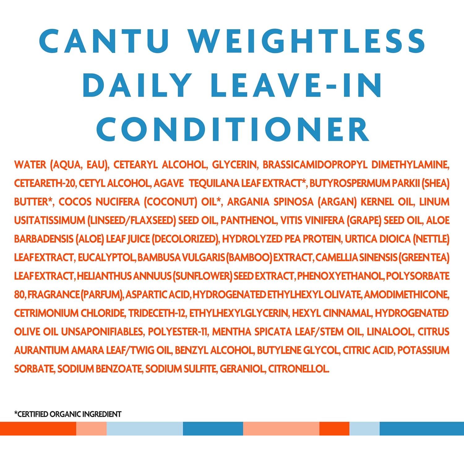 Spray Sin Peso Cantu 236.6 ml - Protección Calor y 15 Beneficios