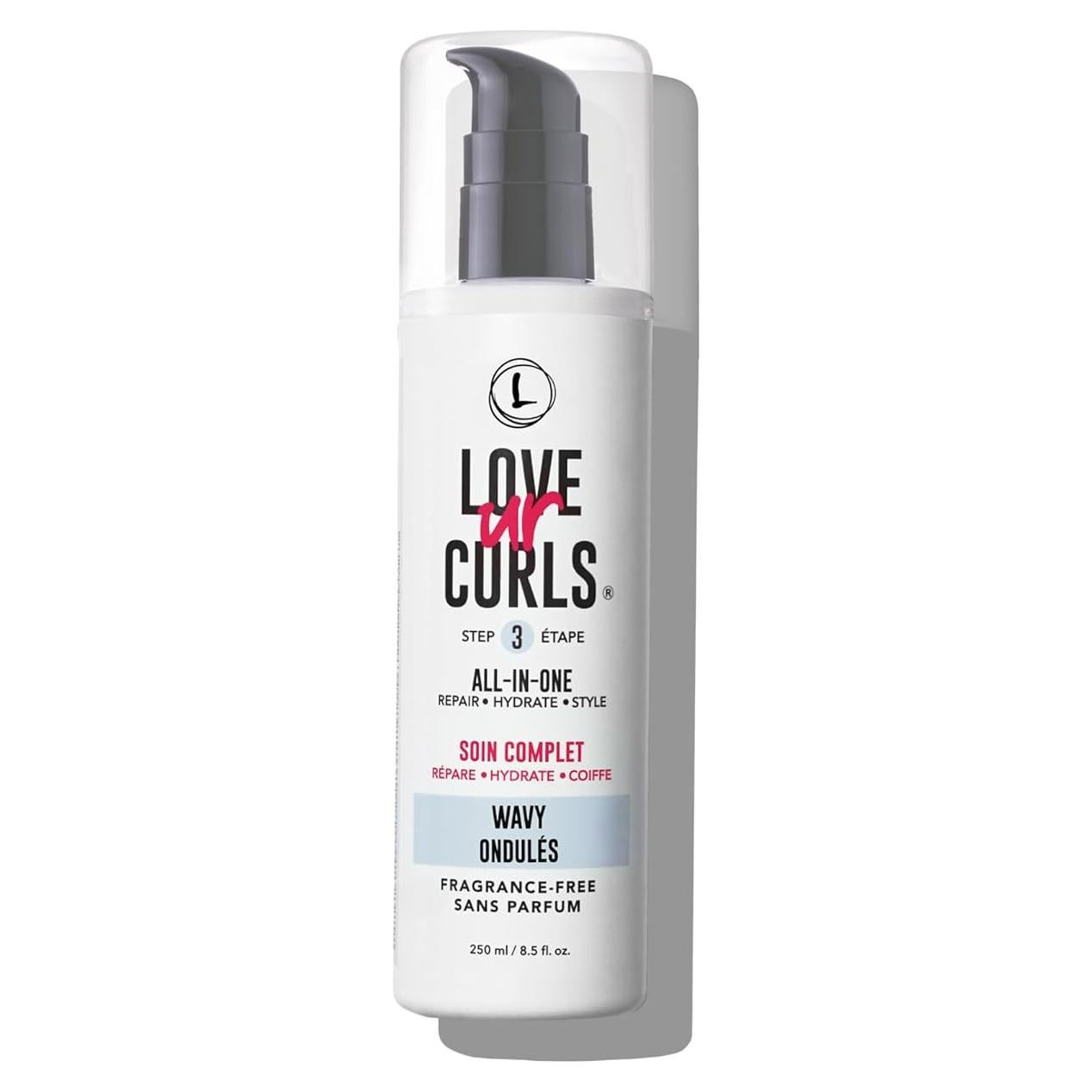 Crema para Rizos Todo en Uno Love Ur Curls 250mL Sin Fragancia