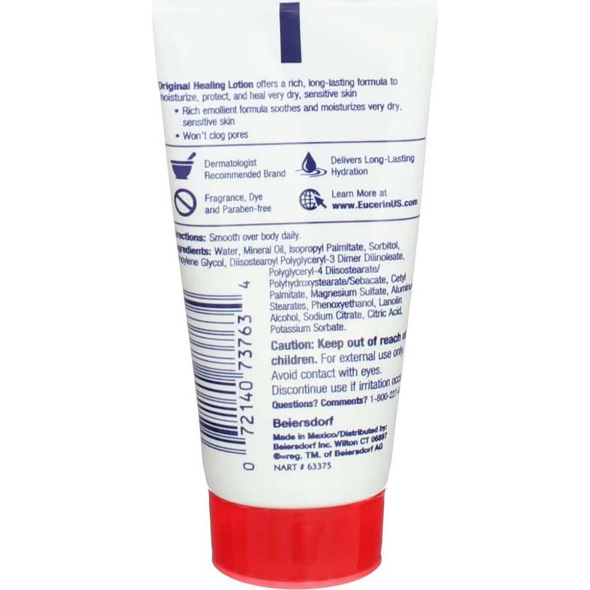 Loción Hidratante Eucerin Original 30 ml x 3 Tubos