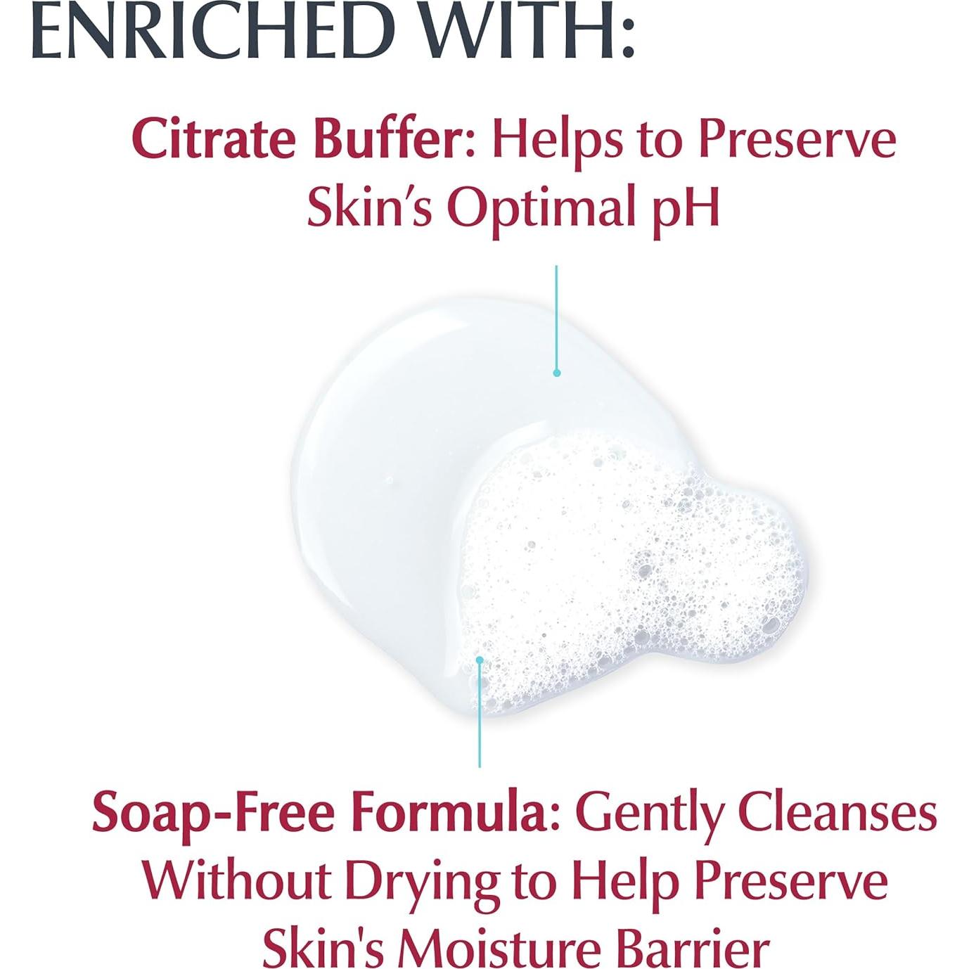 Limpiador Avanzado Eucerin 500ml para Piel Seca y Sensible