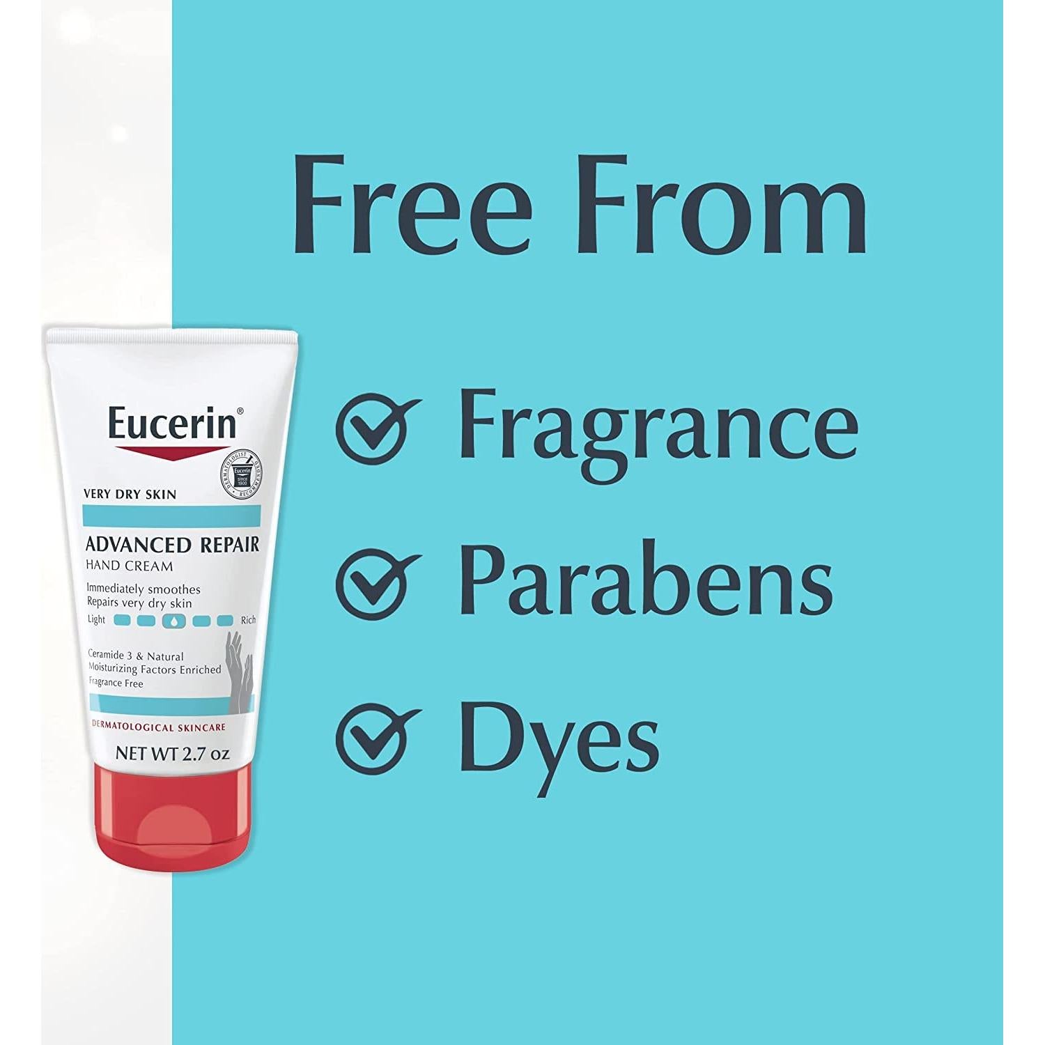 Advanced Repair Hand Cream, 2.7 Ounces each (Value Pack of 6)