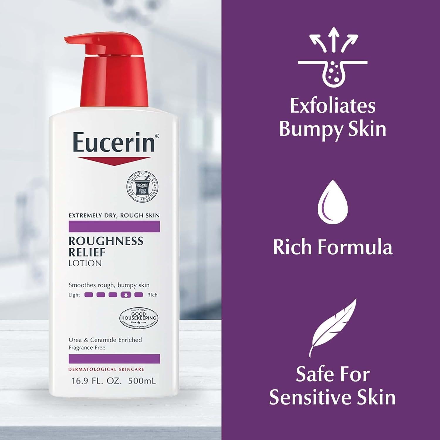 Loción Corporal Eucerin 500ml Hidratante para Piel Seca
