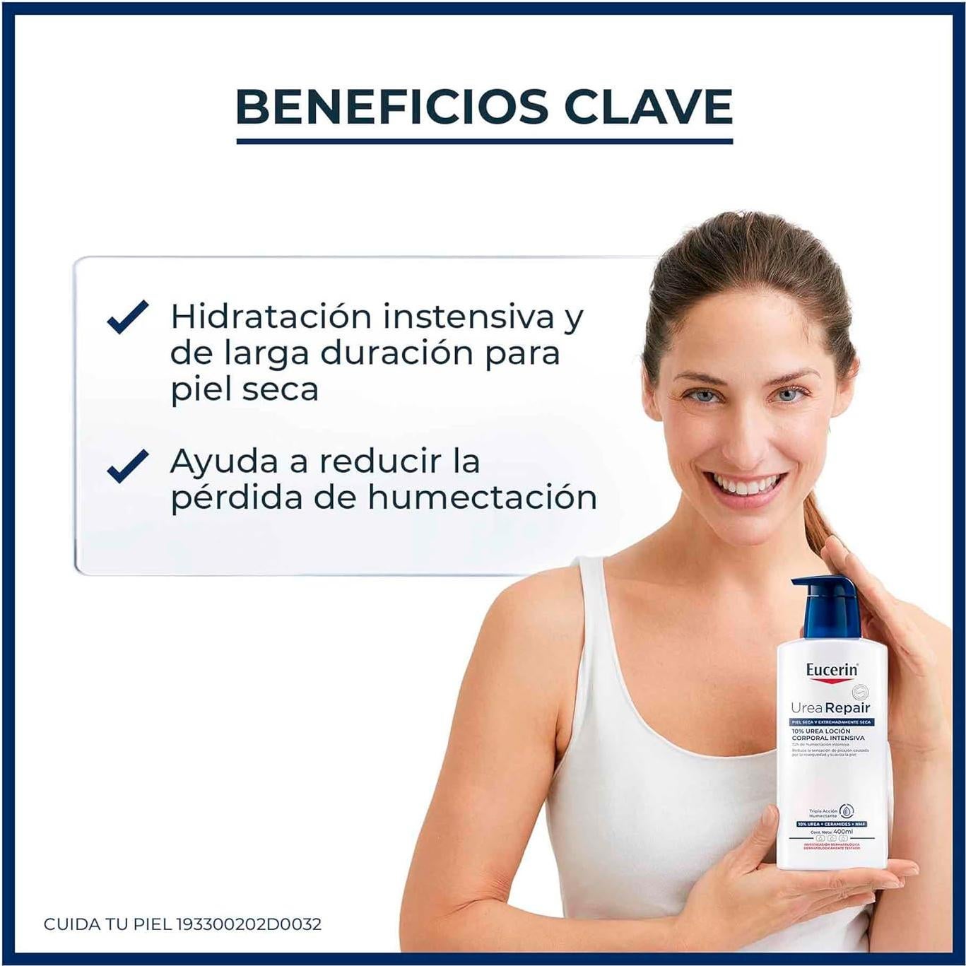 Eucerin Urea Repair Plus Loción Intensiva 400ml Hidratante