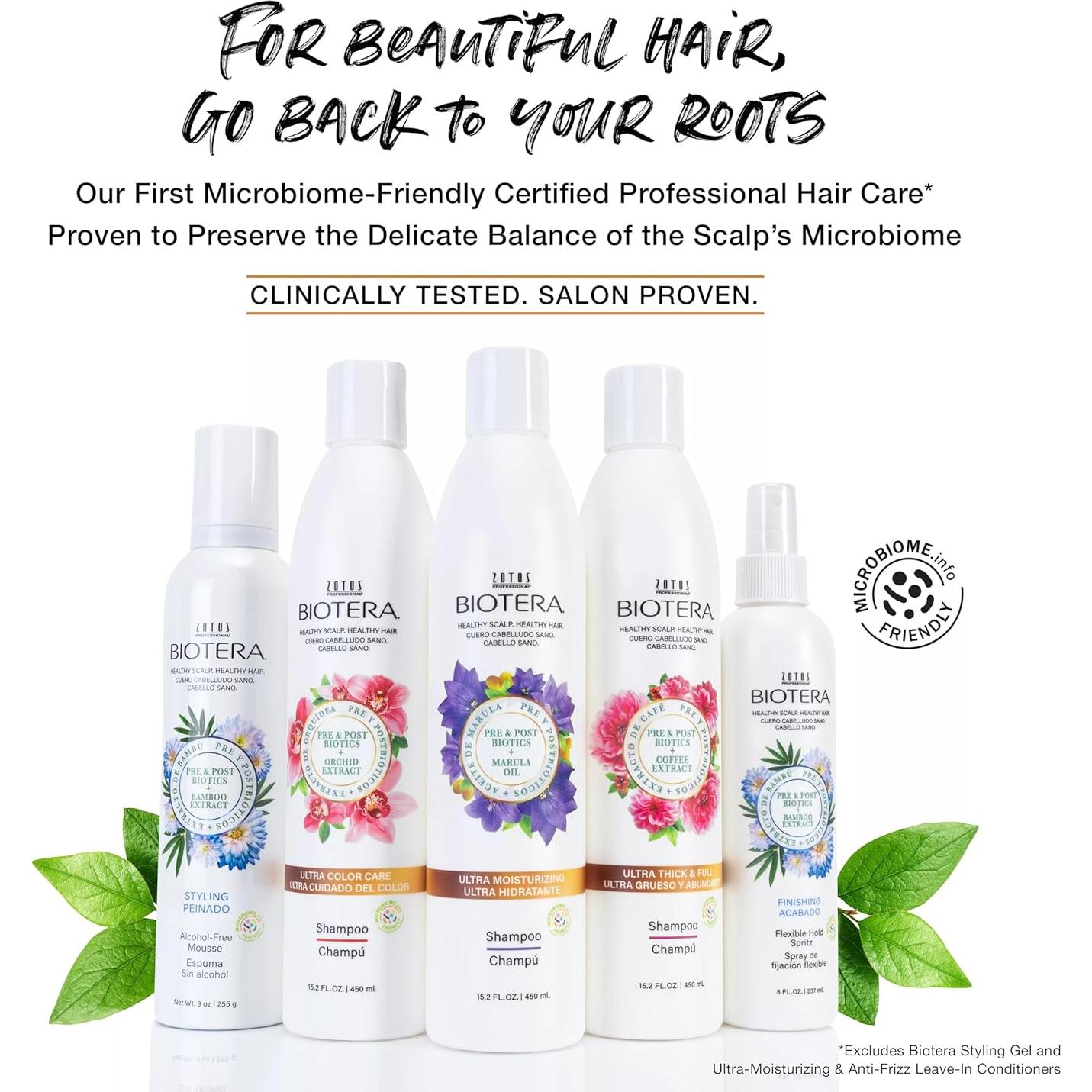 Champú Biotera Cuidado del Color 450ml | Vegano y Sin Parabenos