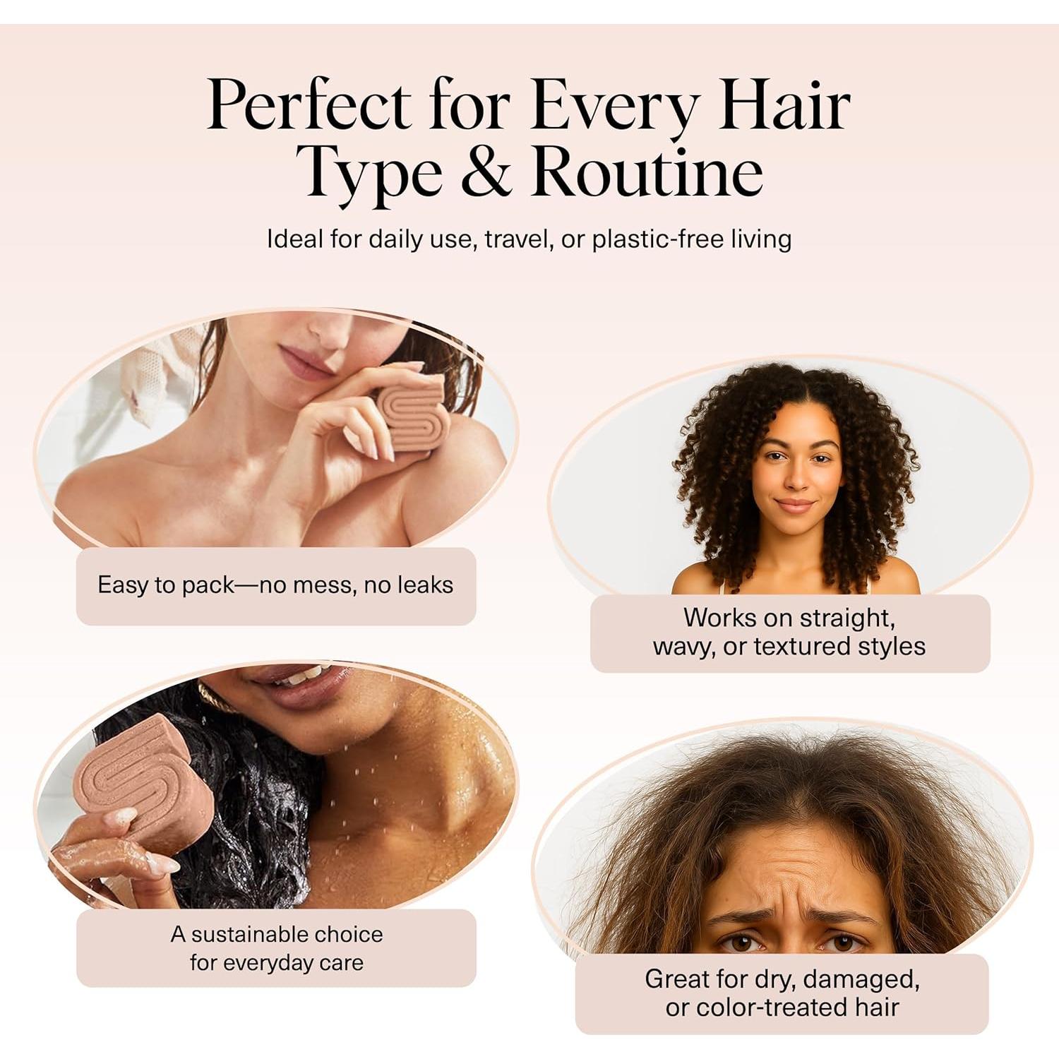 Champú en Barra Kitsch Agua de Arroz 90.7 g - Cabello Seco