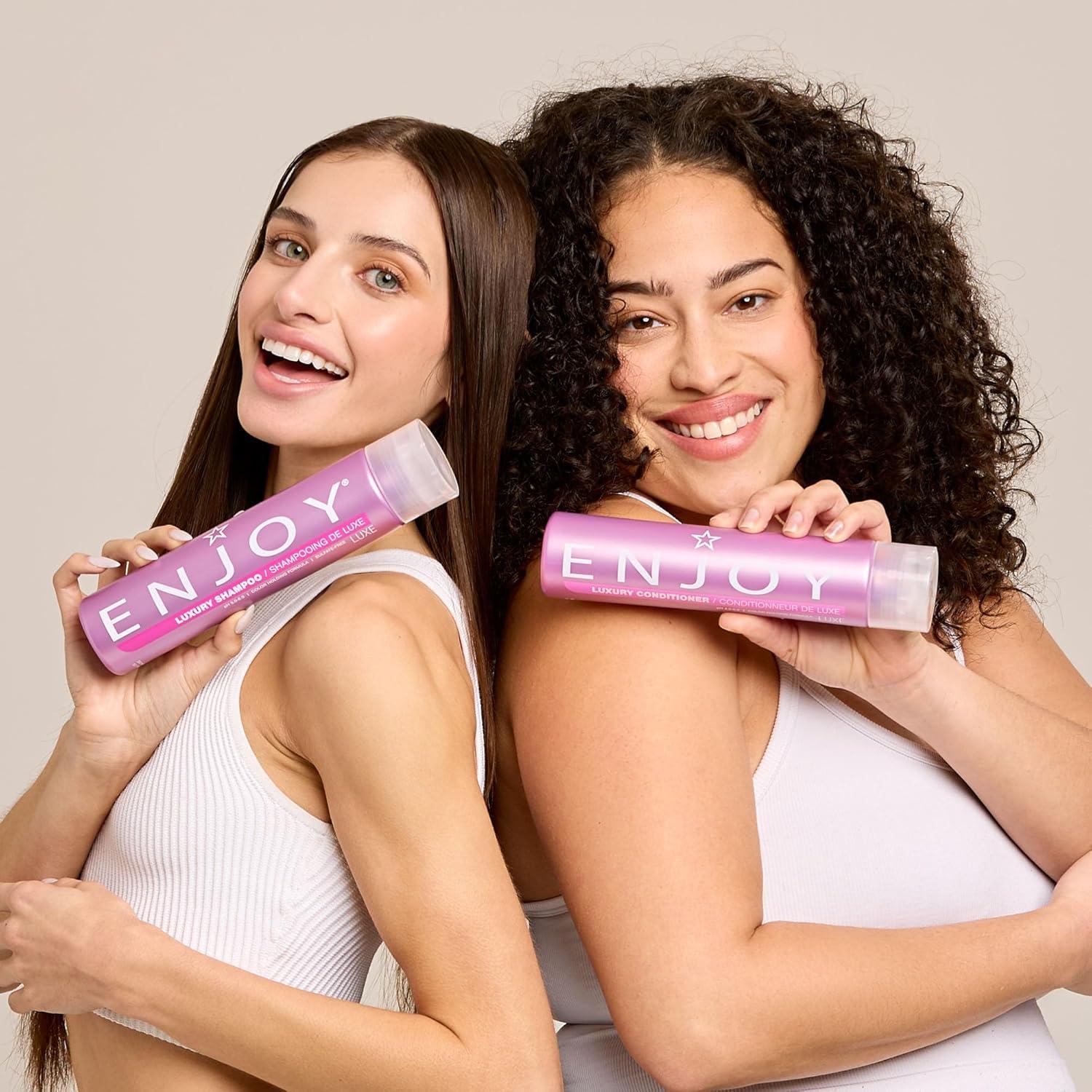 Champú Enjoy 300 ml - Libre de Sulfatos, Hidratante, Anti Frizz