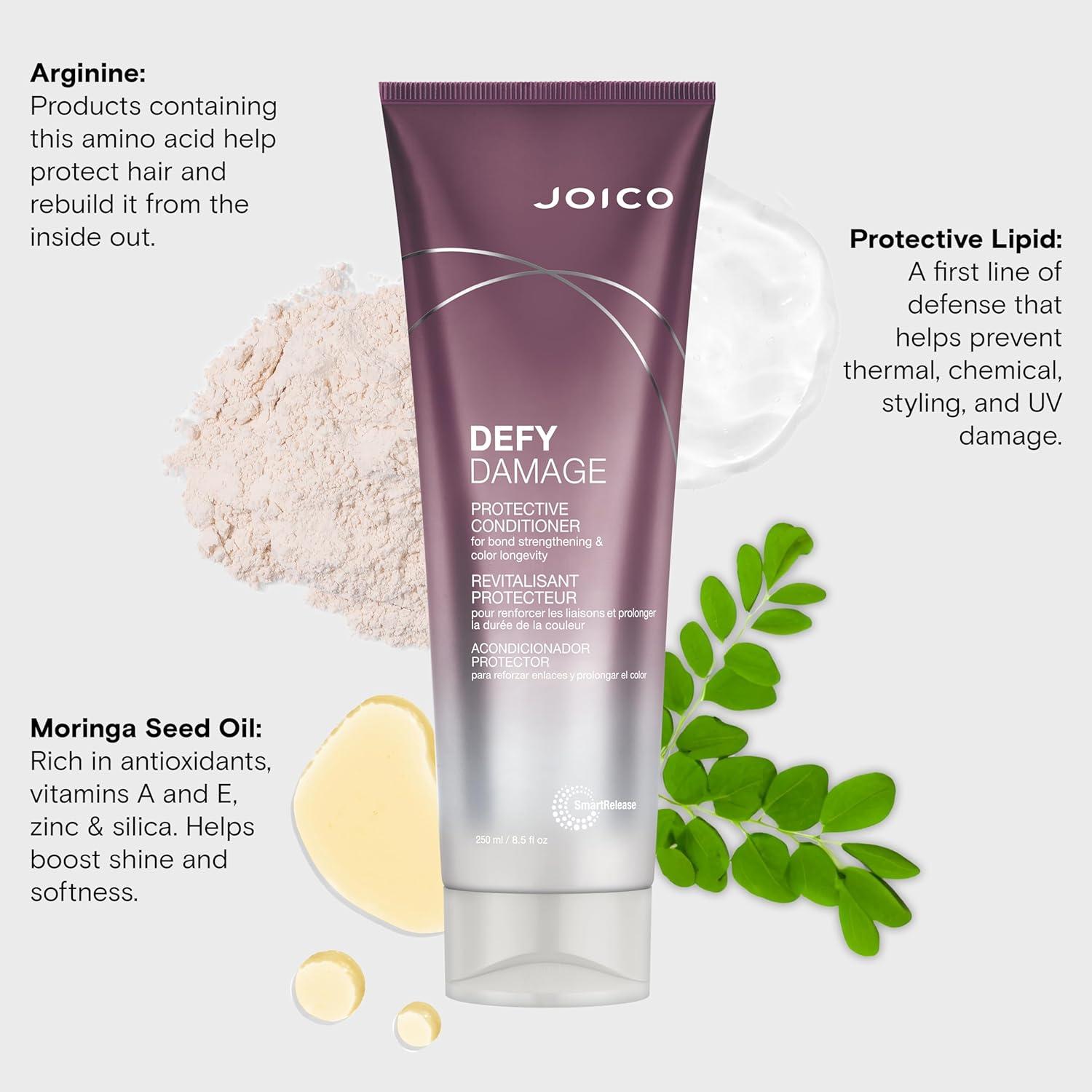 Acondicionador Joico Defy Damage 250 ml - Protege Color y Fortalece