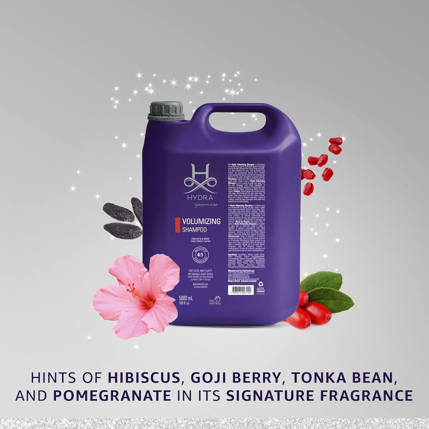 Champú Voluminizador Hydra 1.0 L para Perros y Gatos