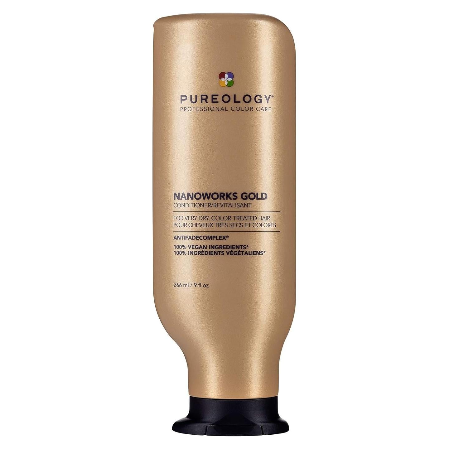 Acondicionador Pureology Nanoworks Gold 266 ml - Cabello Seco y Tratado