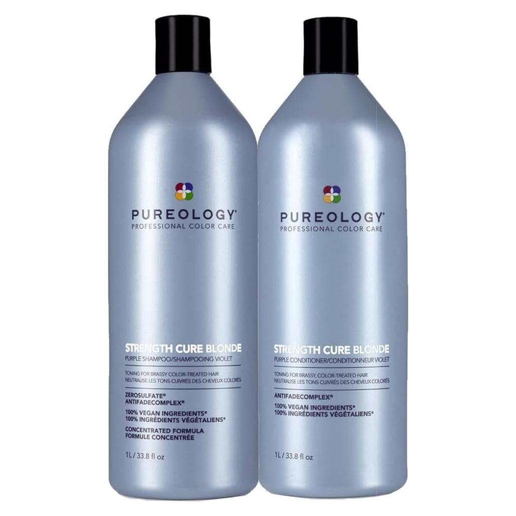 Juego de Champú y Acondicionador Pureology Strength Cure 1000ml