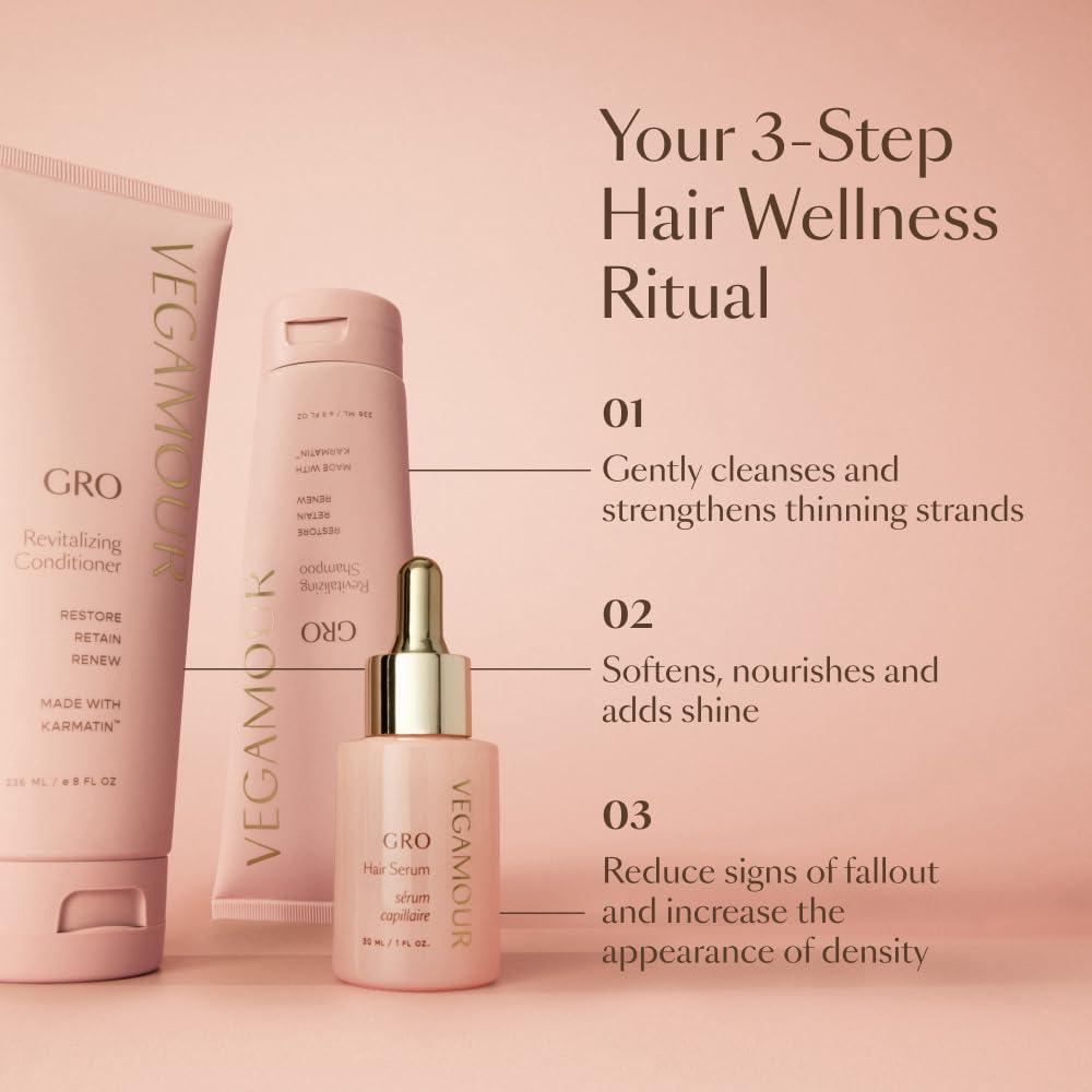 Acondicionador Revitalizante Vegamour 47.3 ml - Suaviza y Fortalece