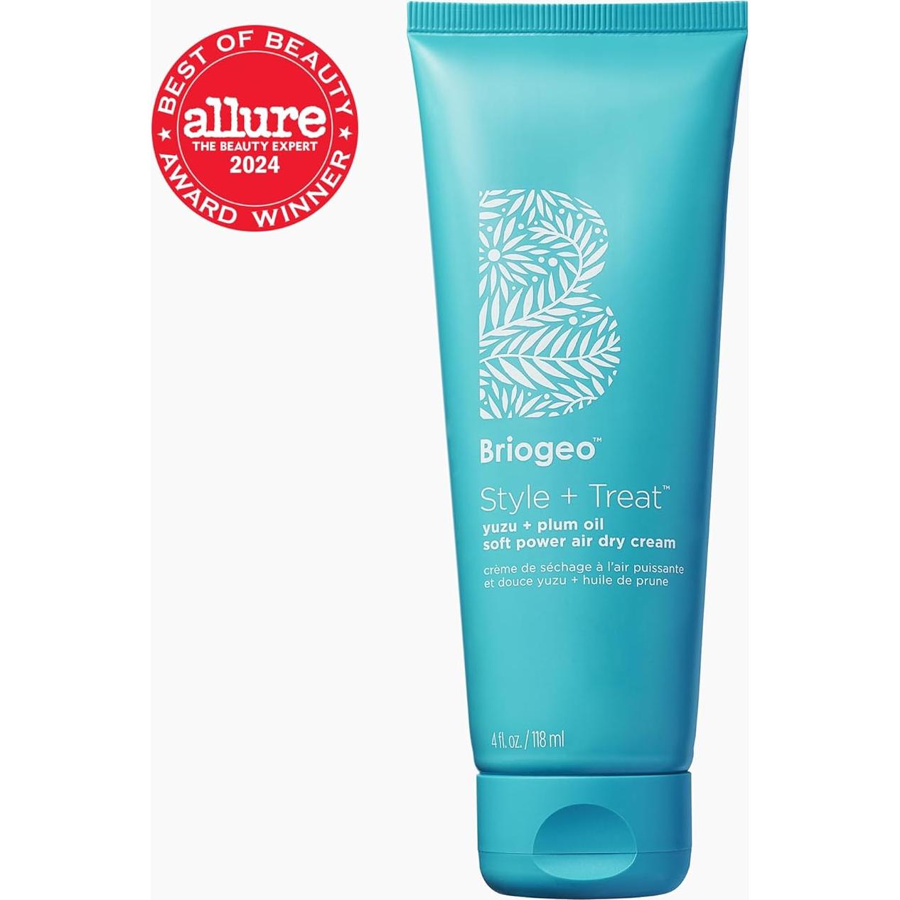 Crema para Secado al Aire Suave Briogeo 118 ml Yuzu y Ciruela