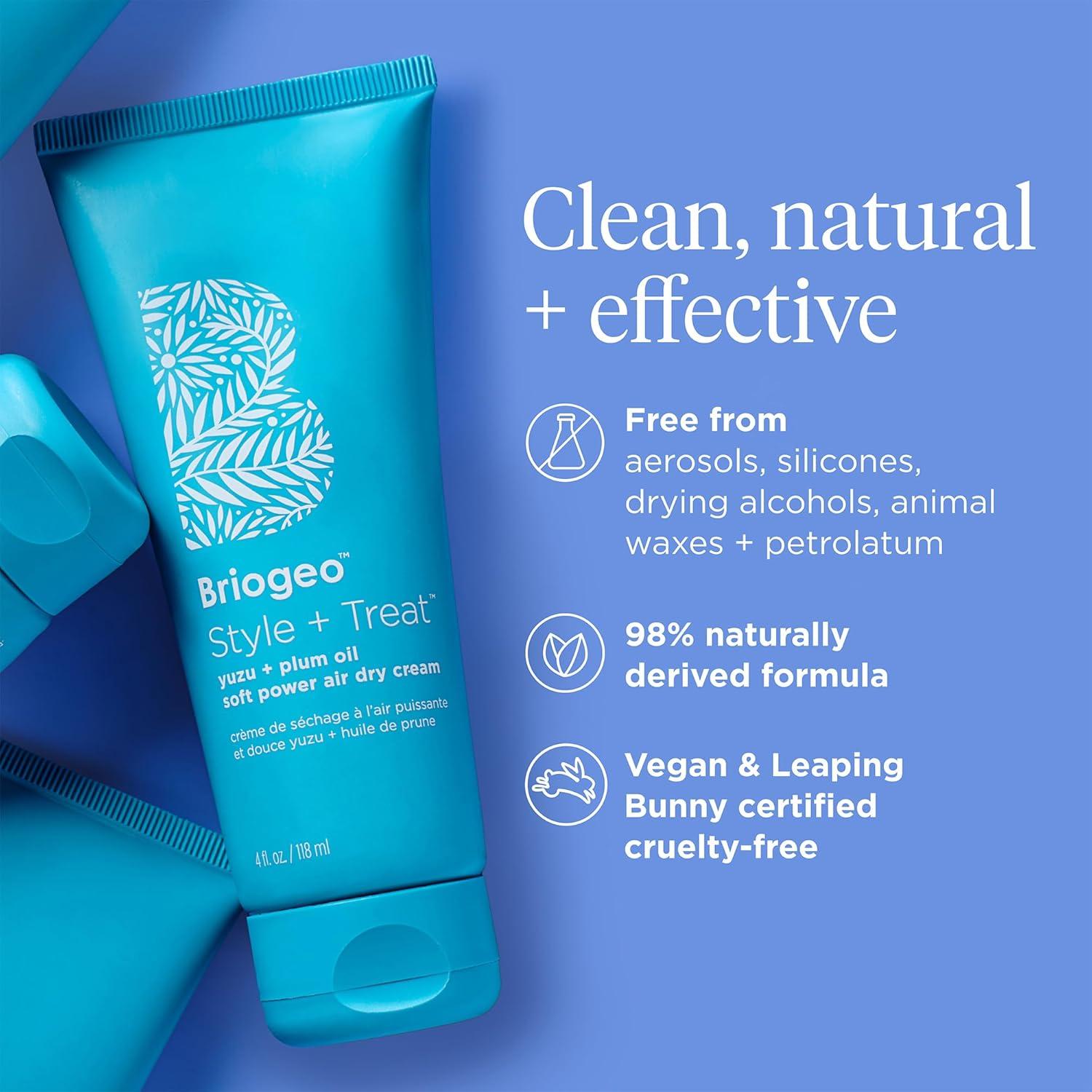 Crema para Secado al Aire Suave Briogeo 118 ml Yuzu y Ciruela